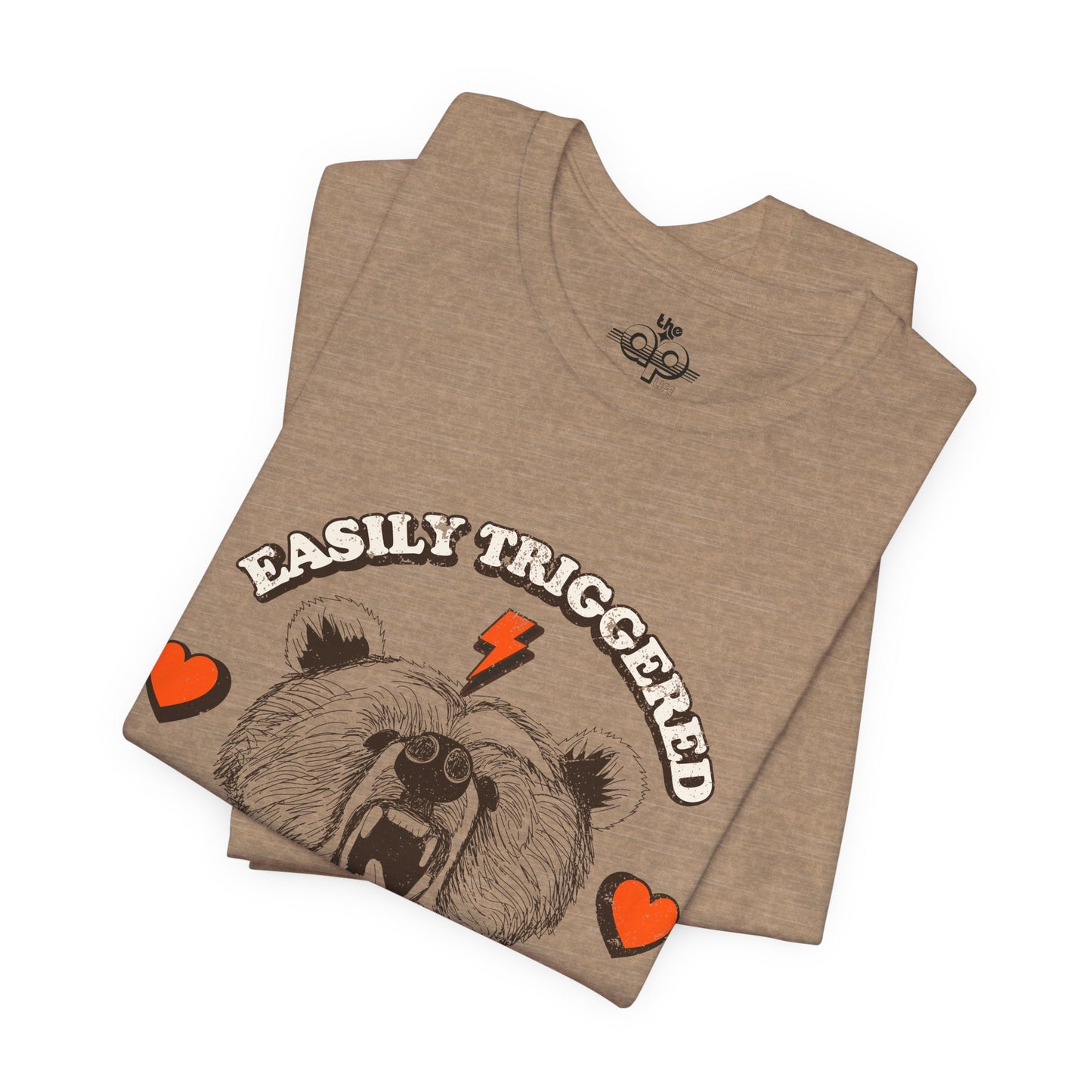 Easily Triggered But Still Likes to Cuddle - Adult Unisex Jersey Short Sleeve Tee