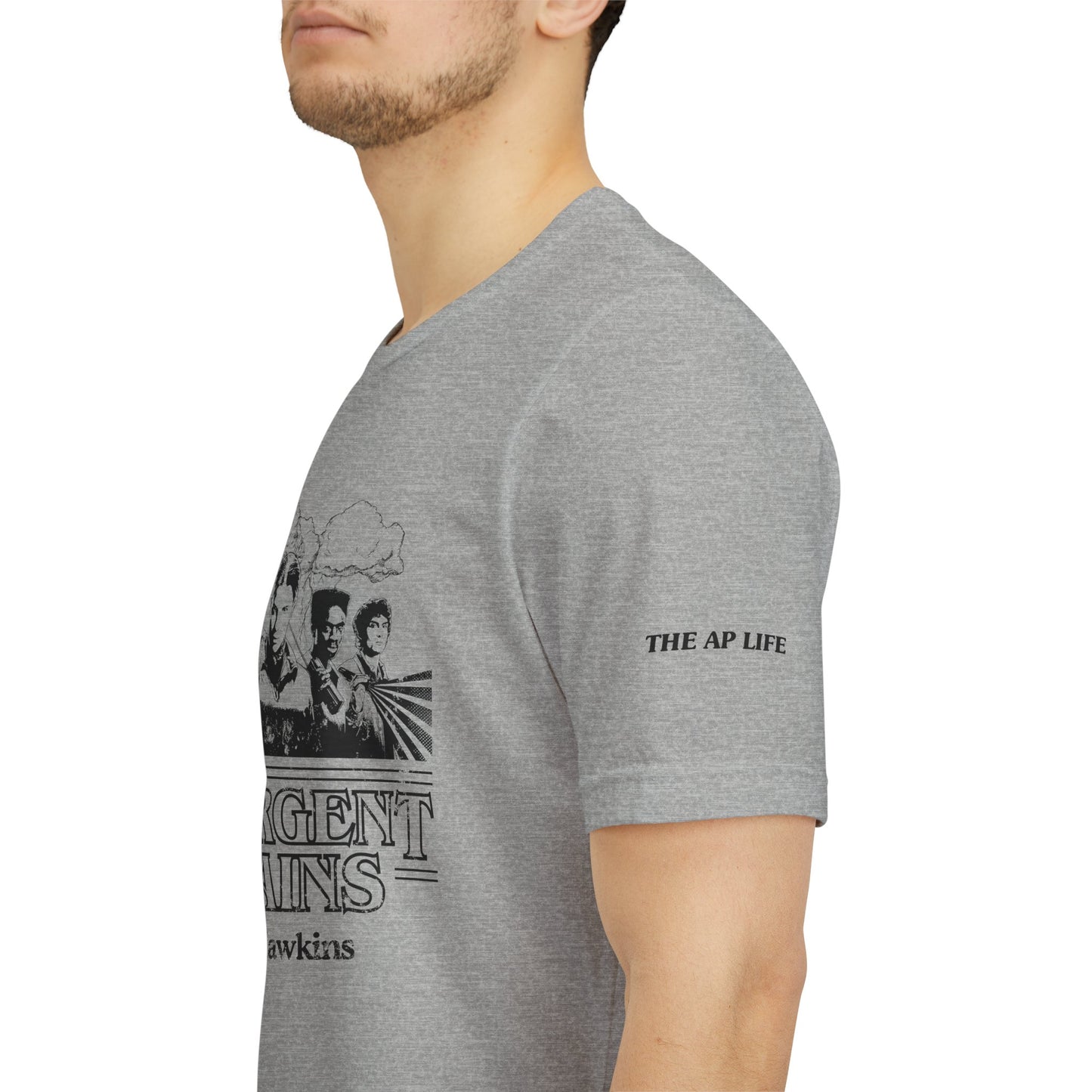 Divergent Brains Saved Hawkins - Adult Unisex Jersey Tee