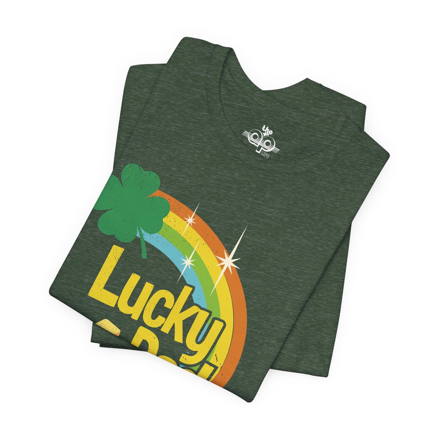 Lucky Dad to Autistic Kids - Adult Unisex Jersey Short Sleeve Tee