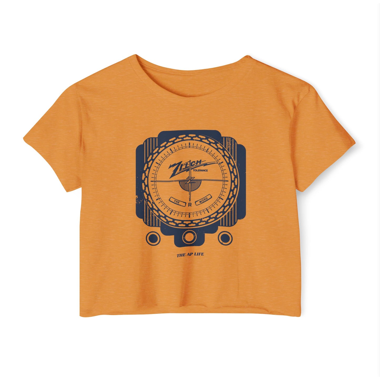 Zilch Tolerance for the R Word - Women's Crop Top Tee