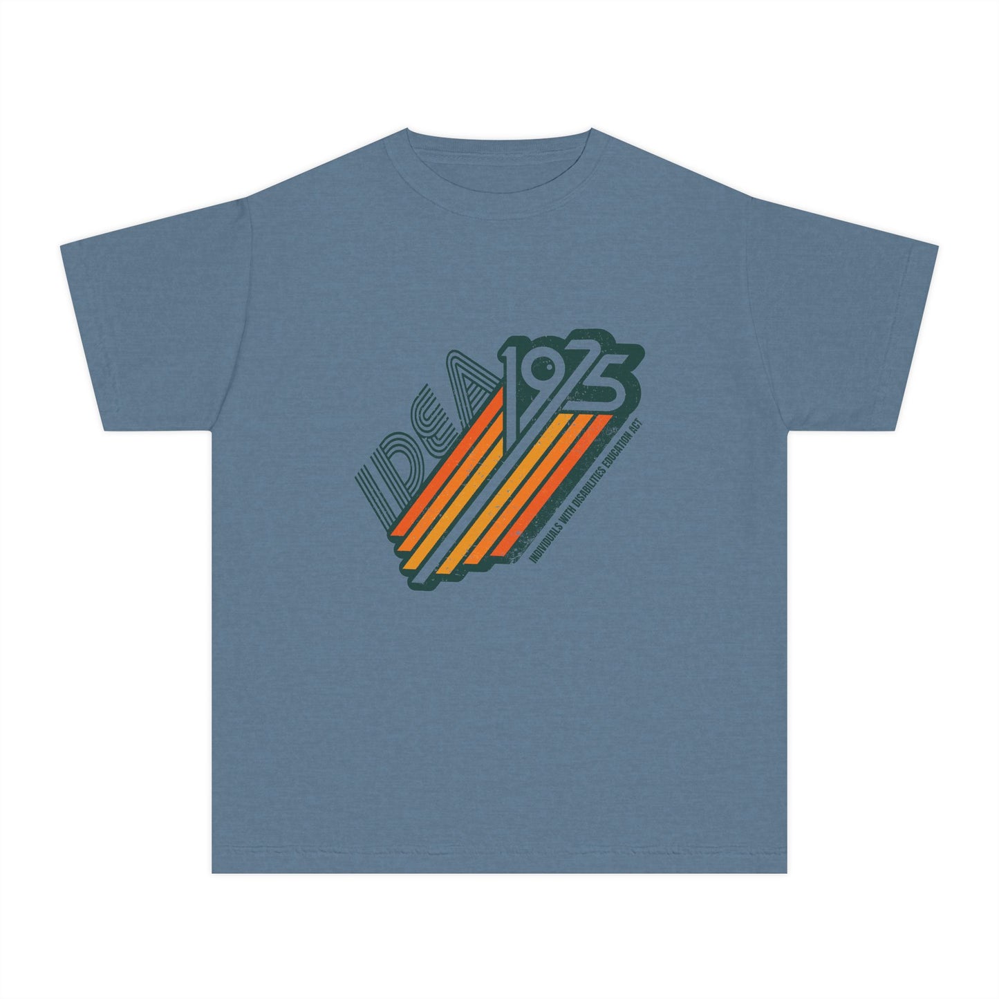 IDEA - 1975 - Individuals with Disabilities Education Act - Youth Unisex Midweight Tee