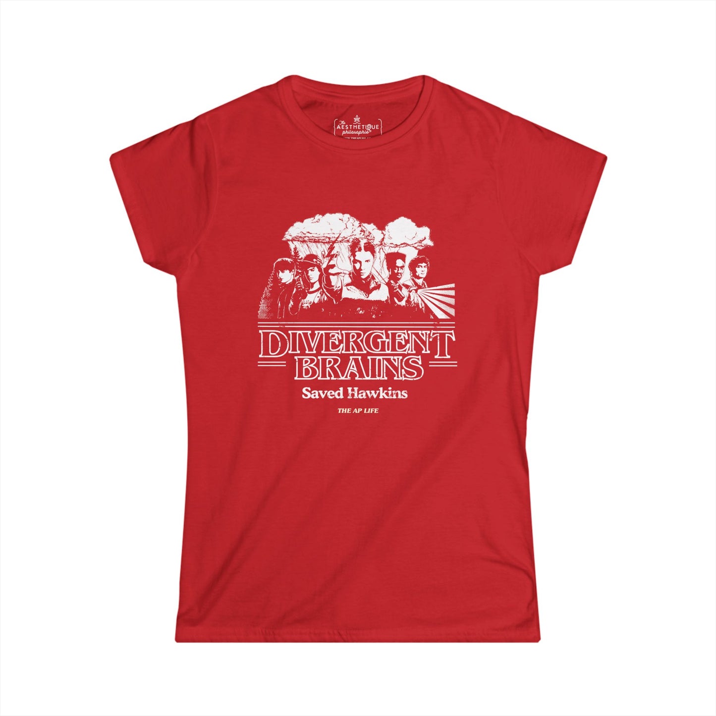 Divergent Minds Saved Hawkins - Women's Softstyle Tee