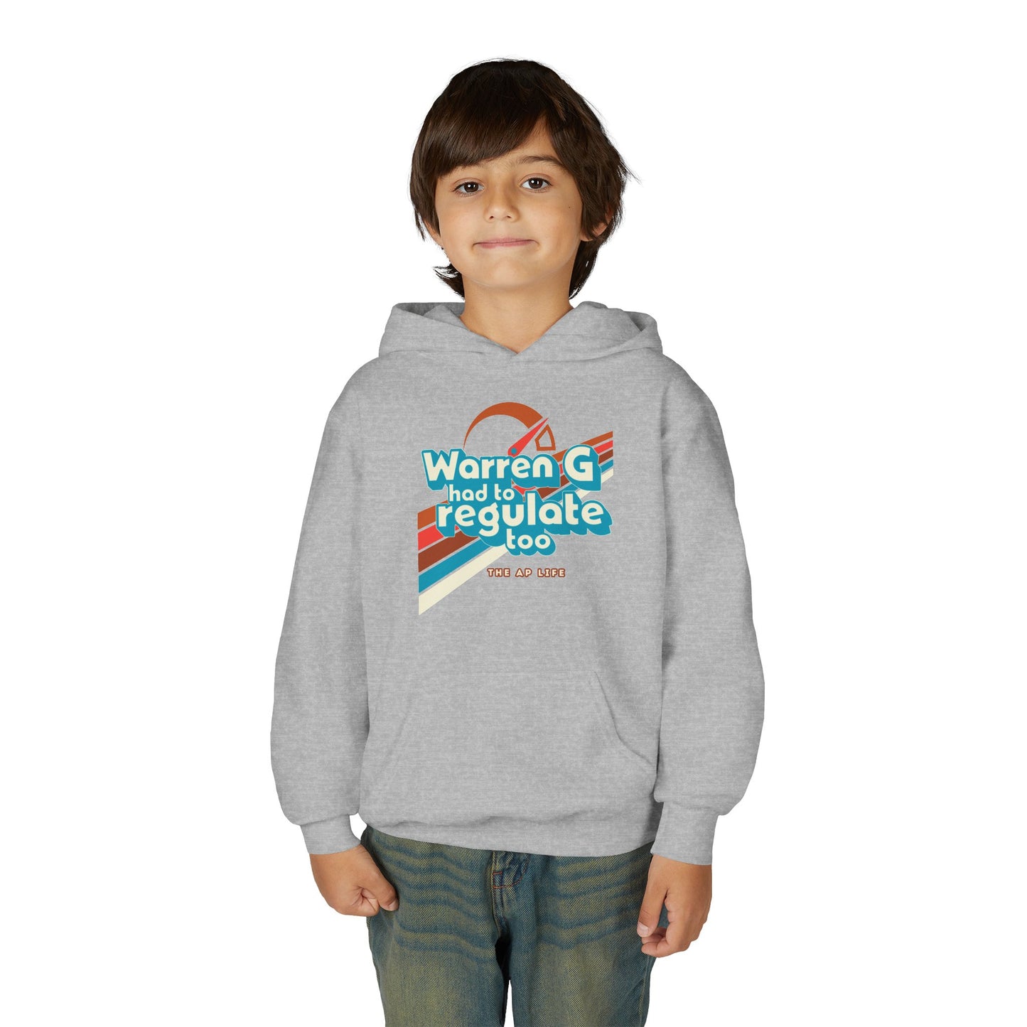 Warren G Had to Regulate Too - Youth Heavy Blend Hooded Sweatshirt