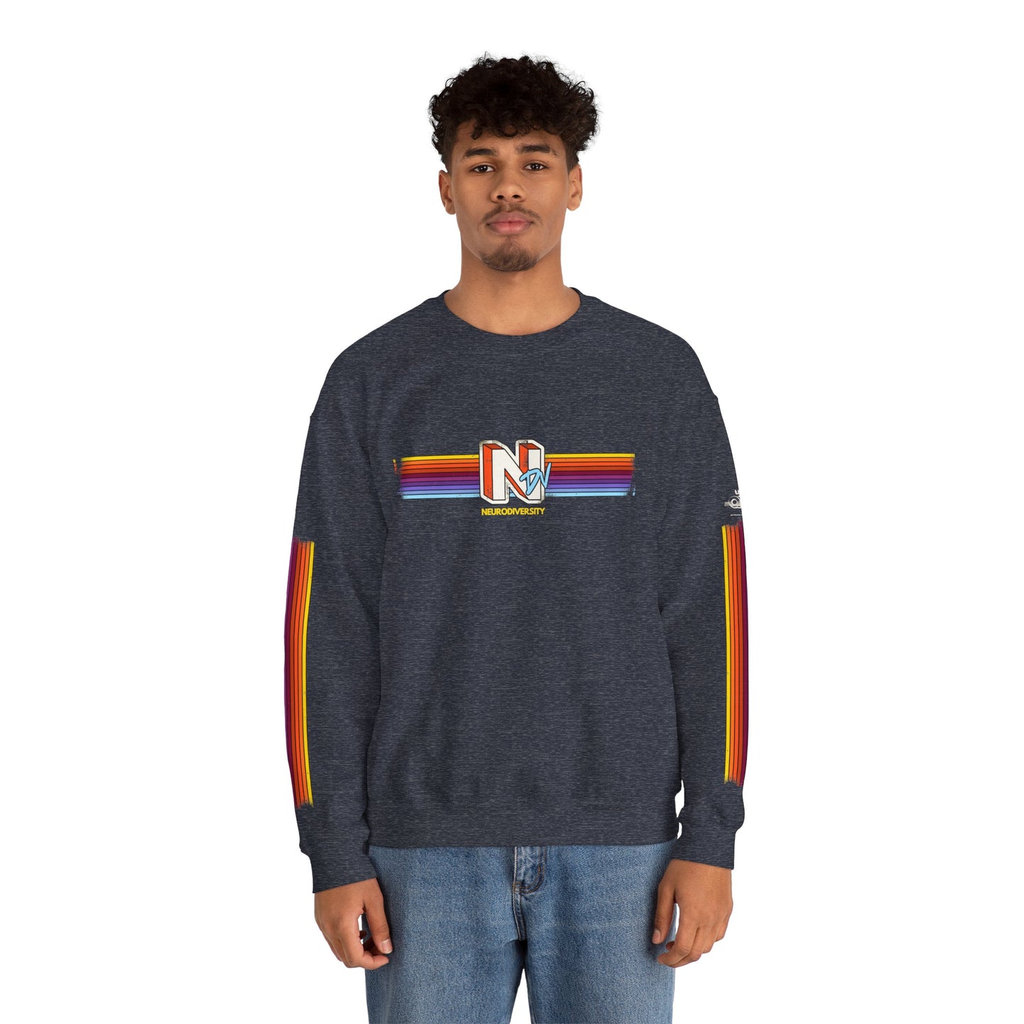 NDV - Neurodiversity - Adult Unisex Heavy Blend™ Crewneck Sweatshirt