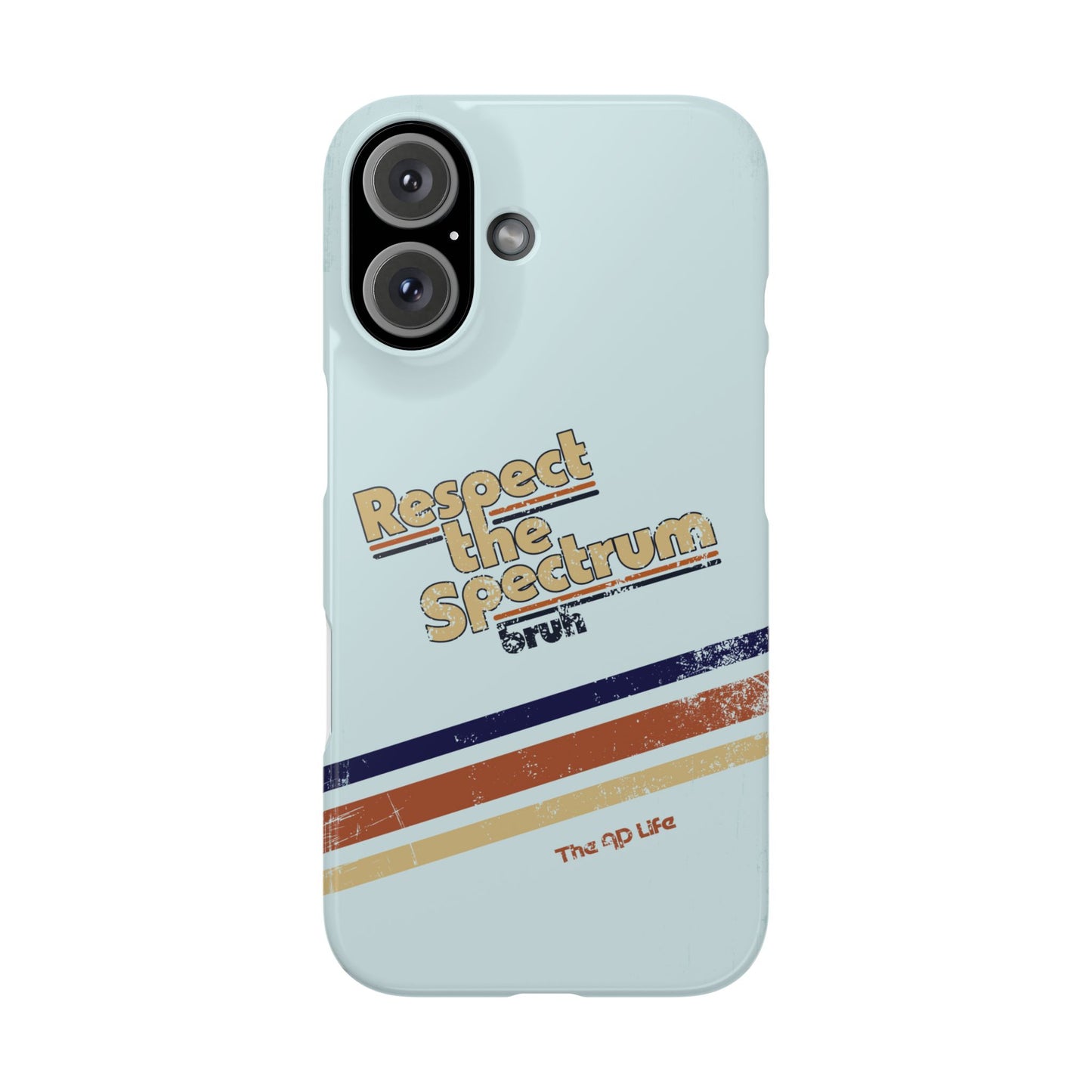 Respect The Spectrum - iPhone Case