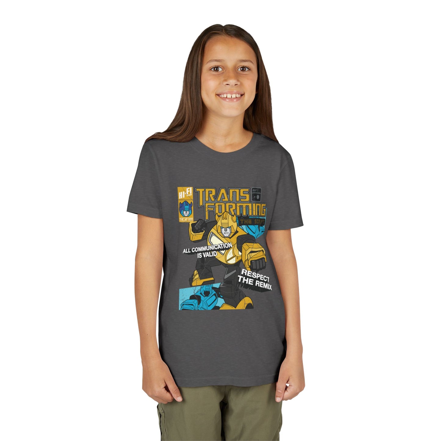 Transforming the Script - Gestalt Language Processing - Youth Unisex Jersey Tee