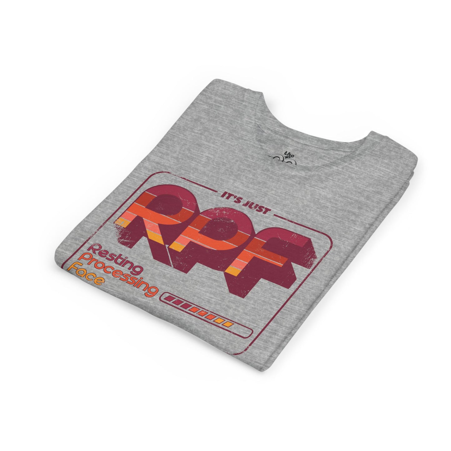 It's Just RPF - Resting Processing Face - Youth Unisex Short Sleeve Tee