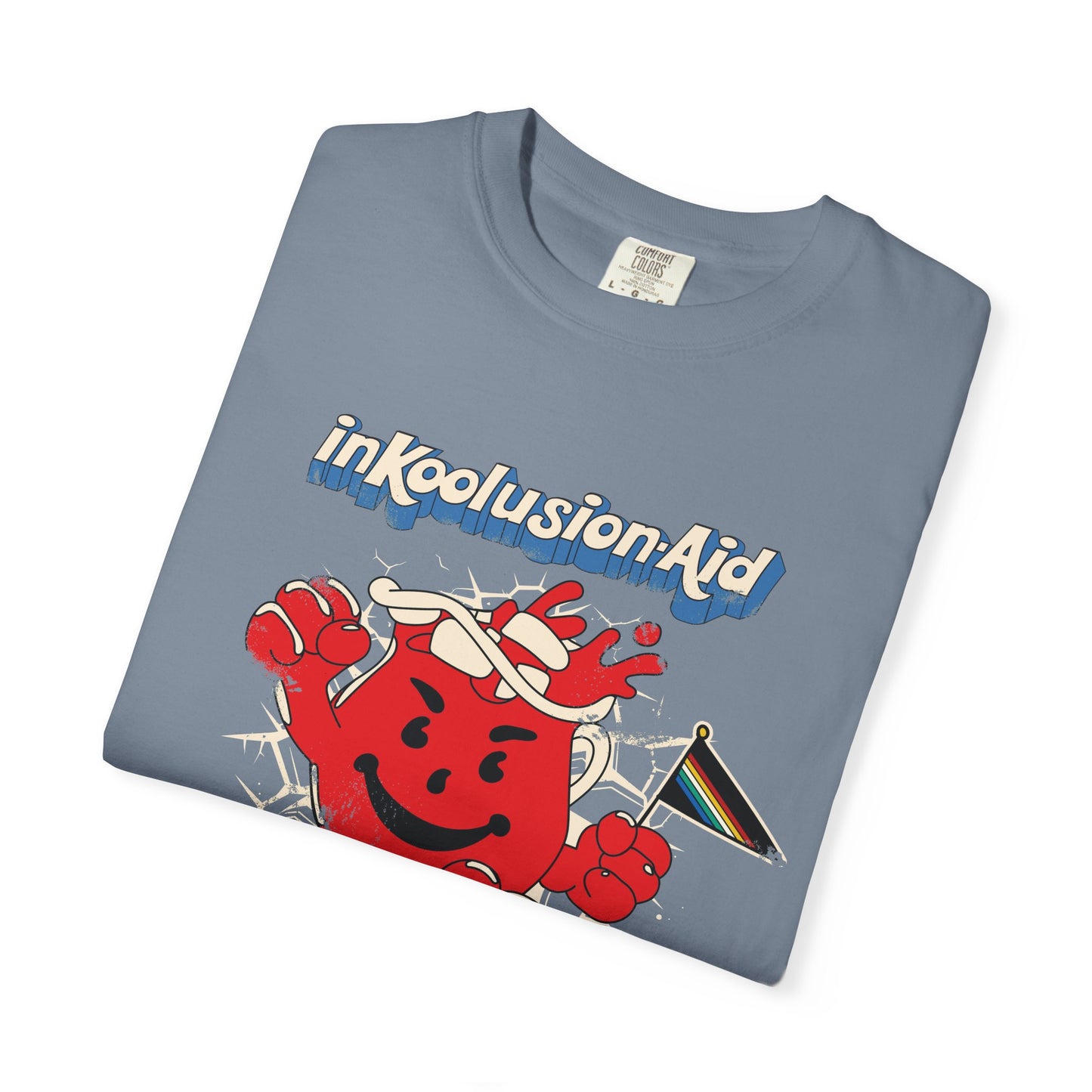 InKoolusion Aid - Breaking Down Barriers to Accessibility & Acceptance - Unisex Garment-Dyed T-shirt