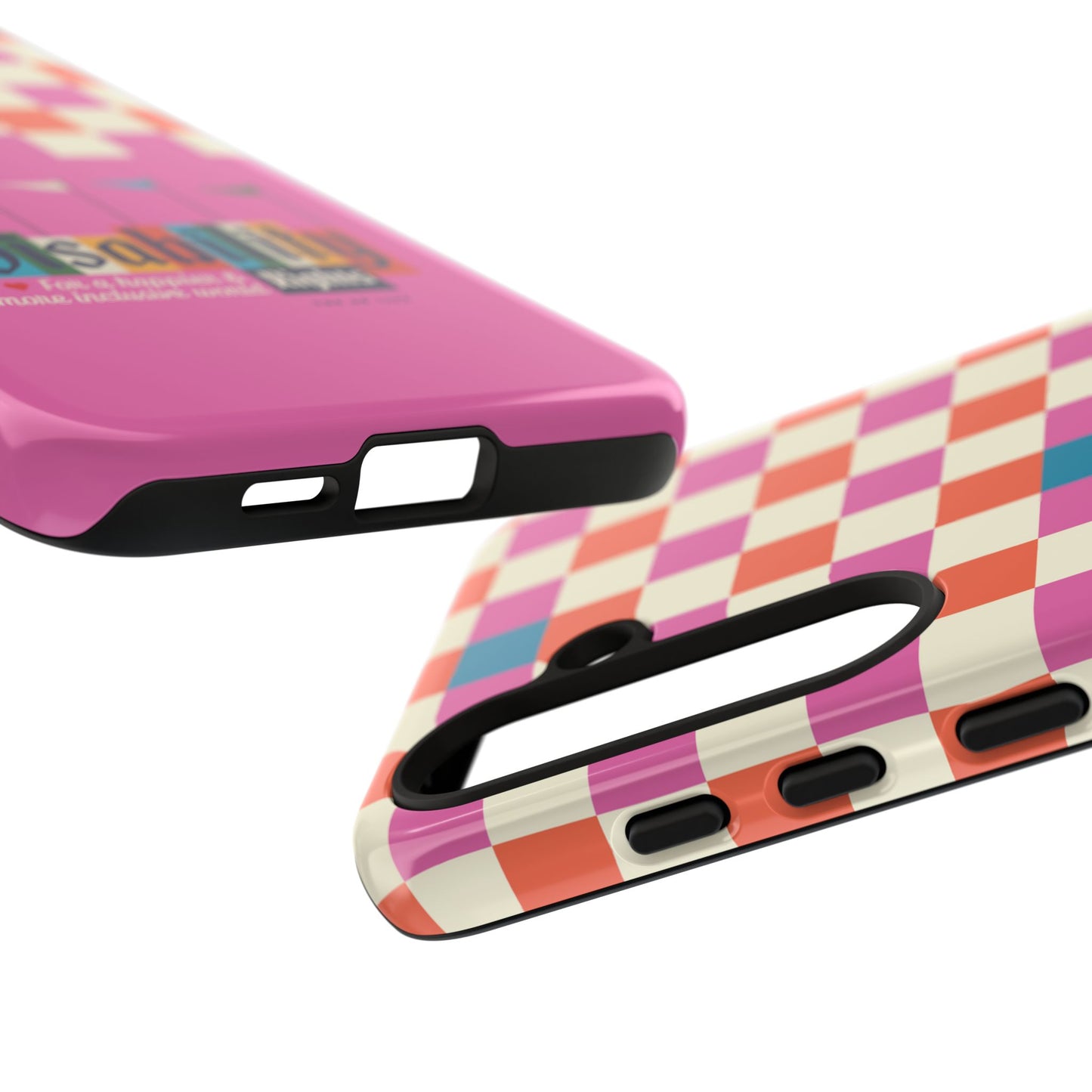 Disability Rights for a Happier & More Inclusive World - Android Phone Case for Google Pixel & Samsung Phones