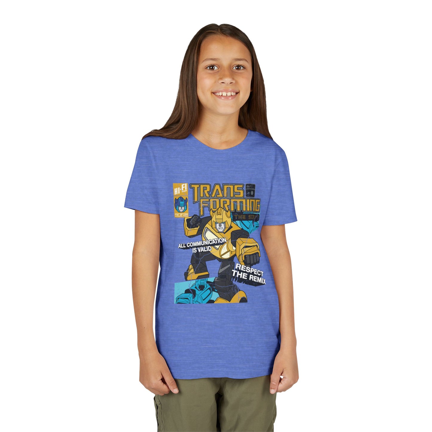 Transforming the Script - Gestalt Language Processing - Youth Unisex Jersey Tee