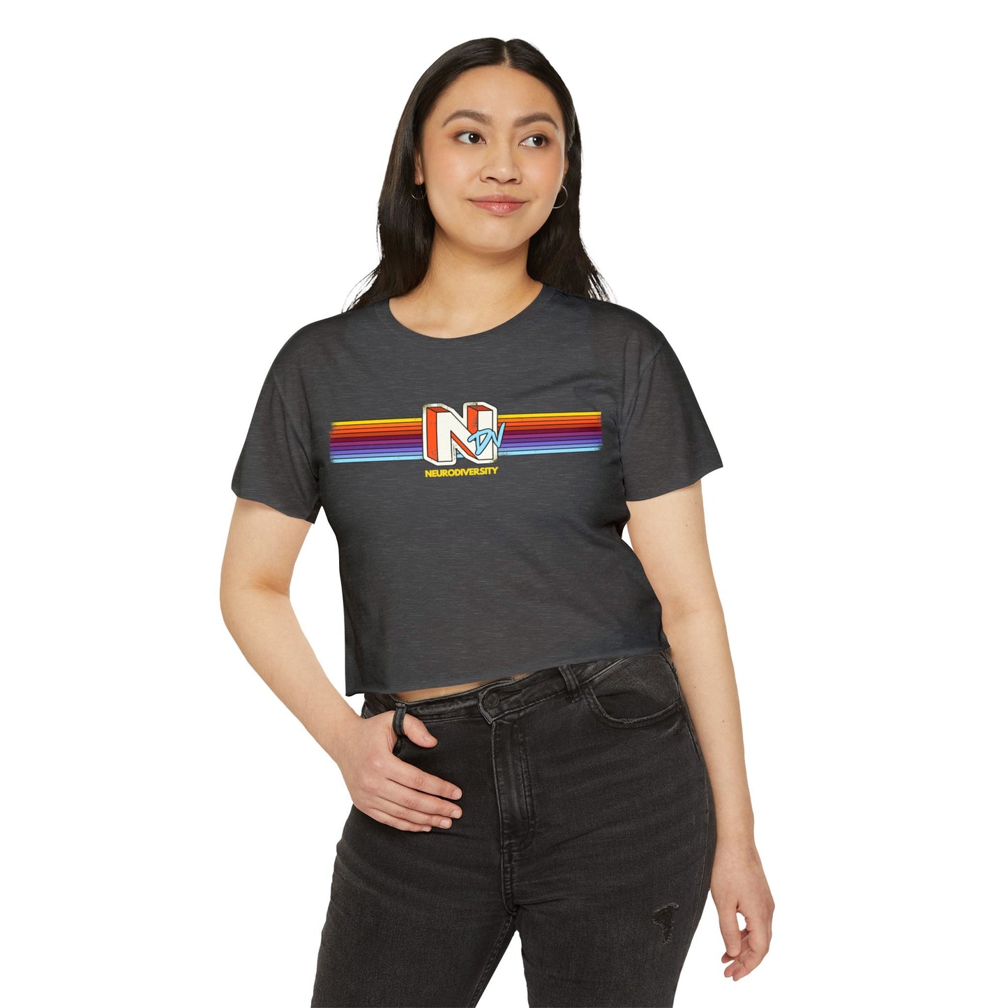 NDV - Neurodiversity - Women's Crop Top Tee