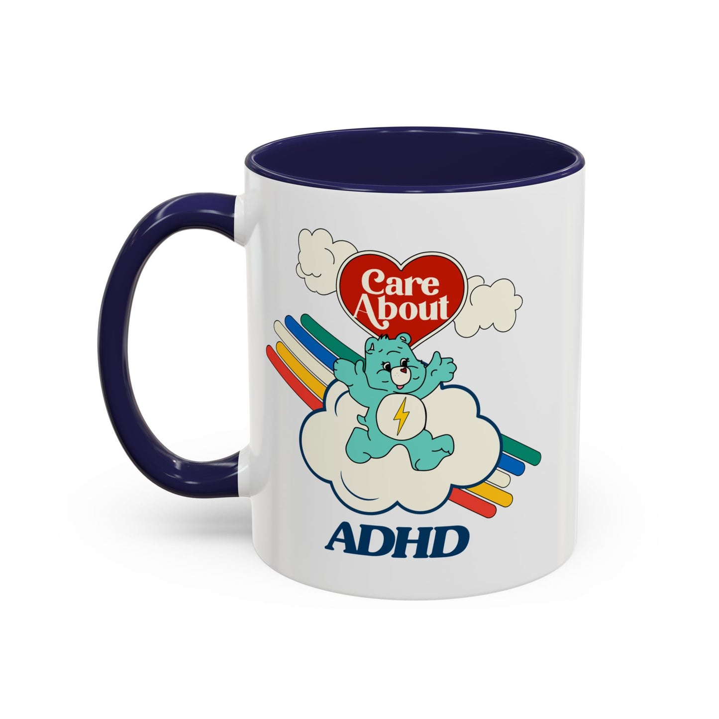 Care About ADHD - Disability Rights Accent Coffee Mug (11, 15oz)