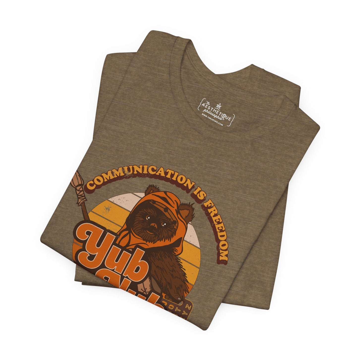 Communication is Freedom - Yub Nub - S2C - Adult Unisex Jersey Short Sleeve Tee