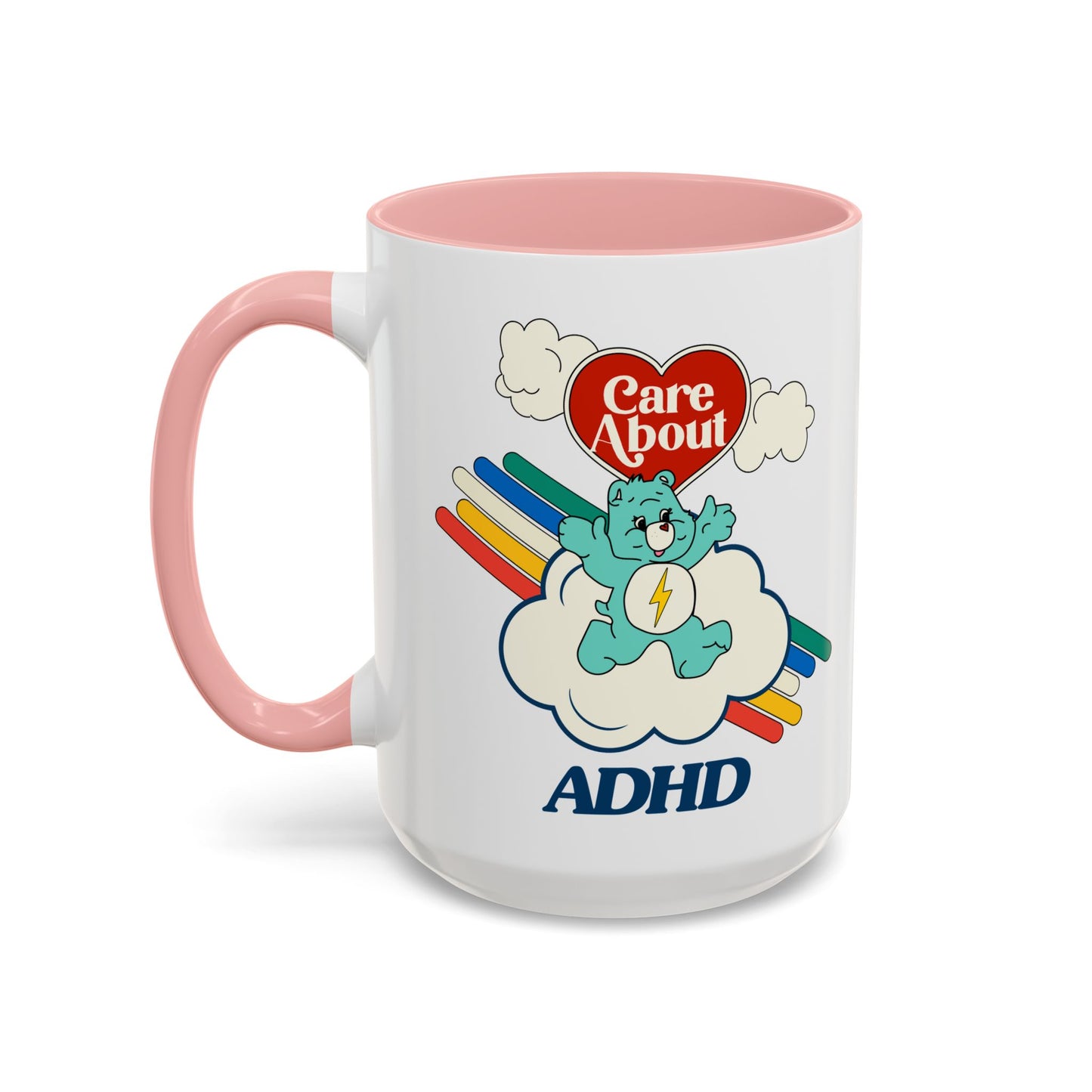 Care About ADHD - Disability Rights Accent Coffee Mug (11, 15oz)