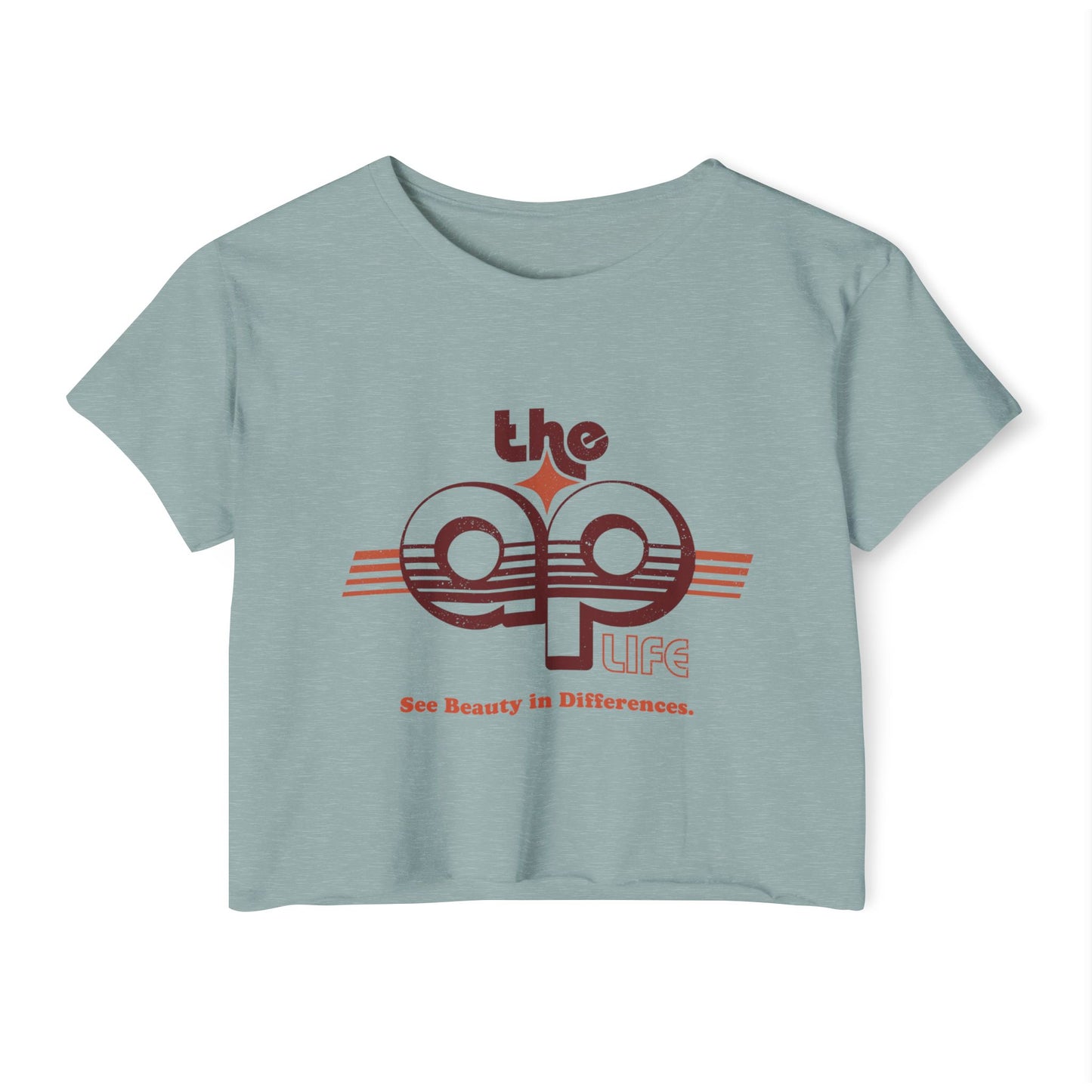 The AP Life - See Beauty in Differences - Women's Festival Crop Top