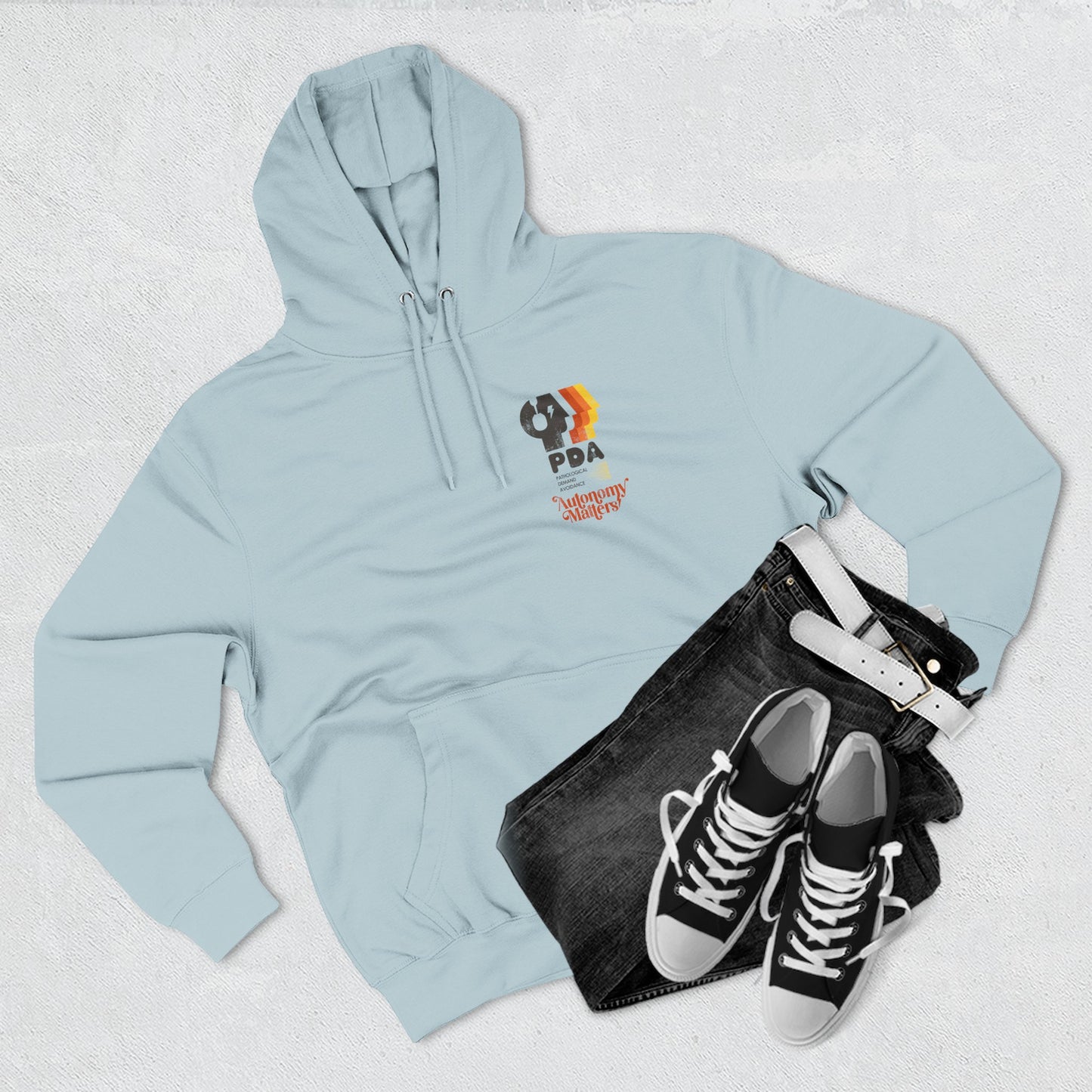 PDA - Pathological Demand Avoidance - Autonomy Matters - Adult Unisex Hoodie