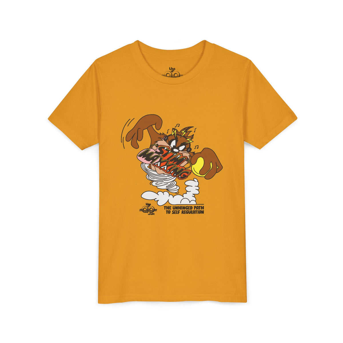 Stim Maxxing - The Unhinged Path to Self-Regulation - Youth Unisex Short Sleeve Tee