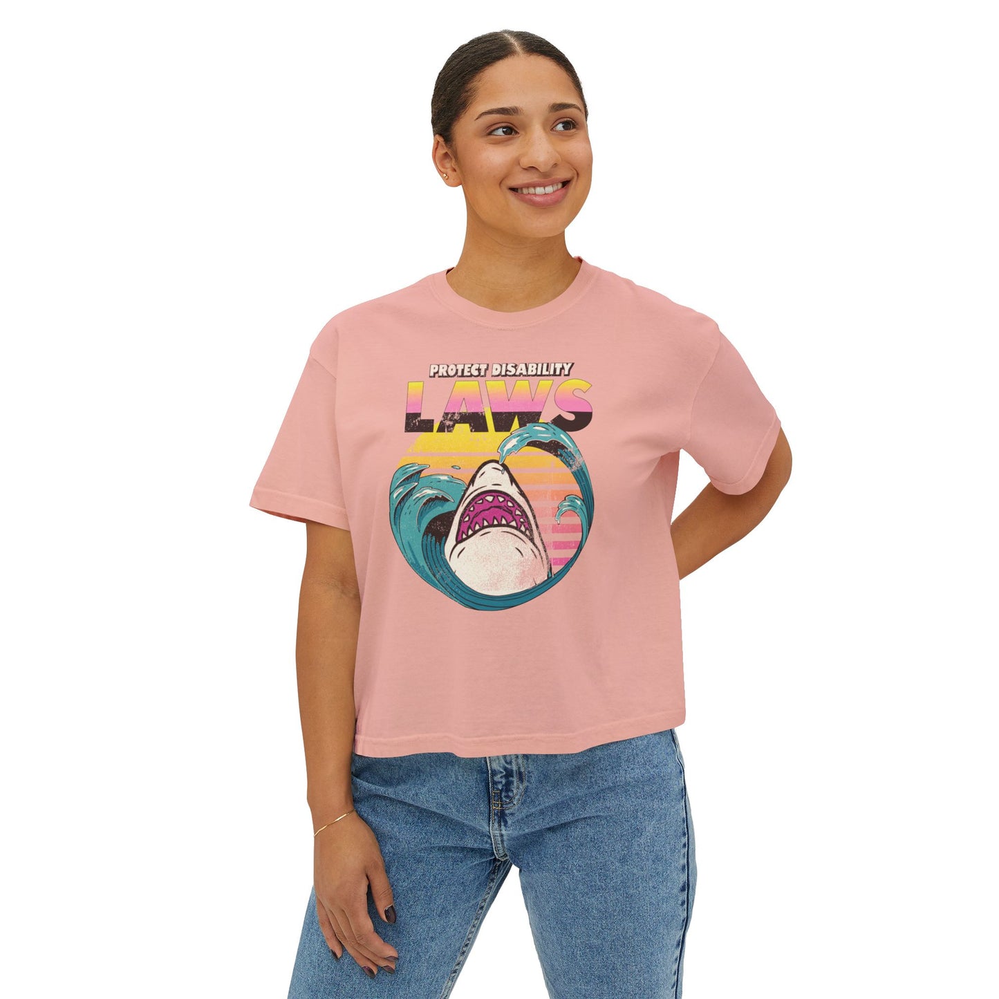 Protect Disability Laws - Women's Boxy Tee
