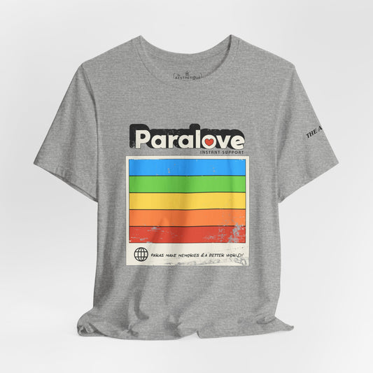 Para Love - Instant Support - Adult Unisex Jersey Short Sleeve Tee