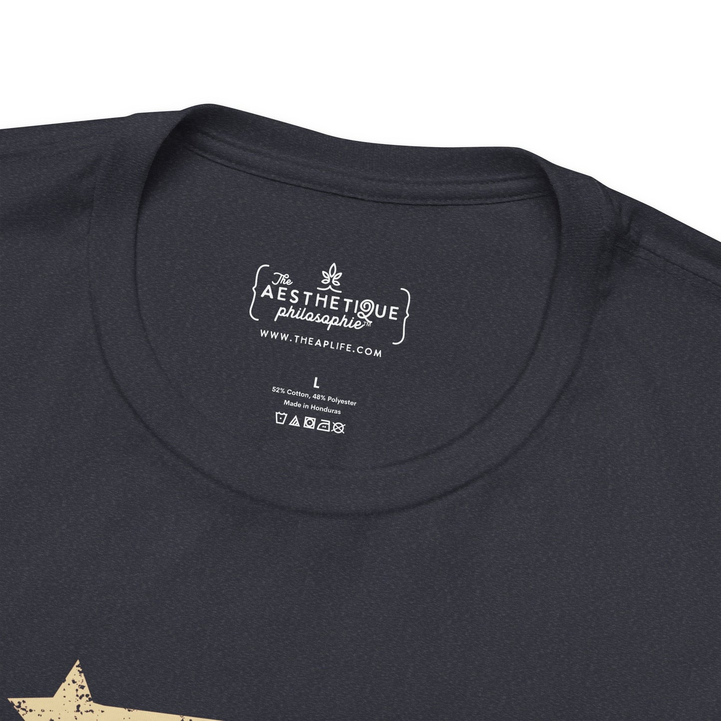 Vintage Script Graphic Tee - Perfect for Casual Wear