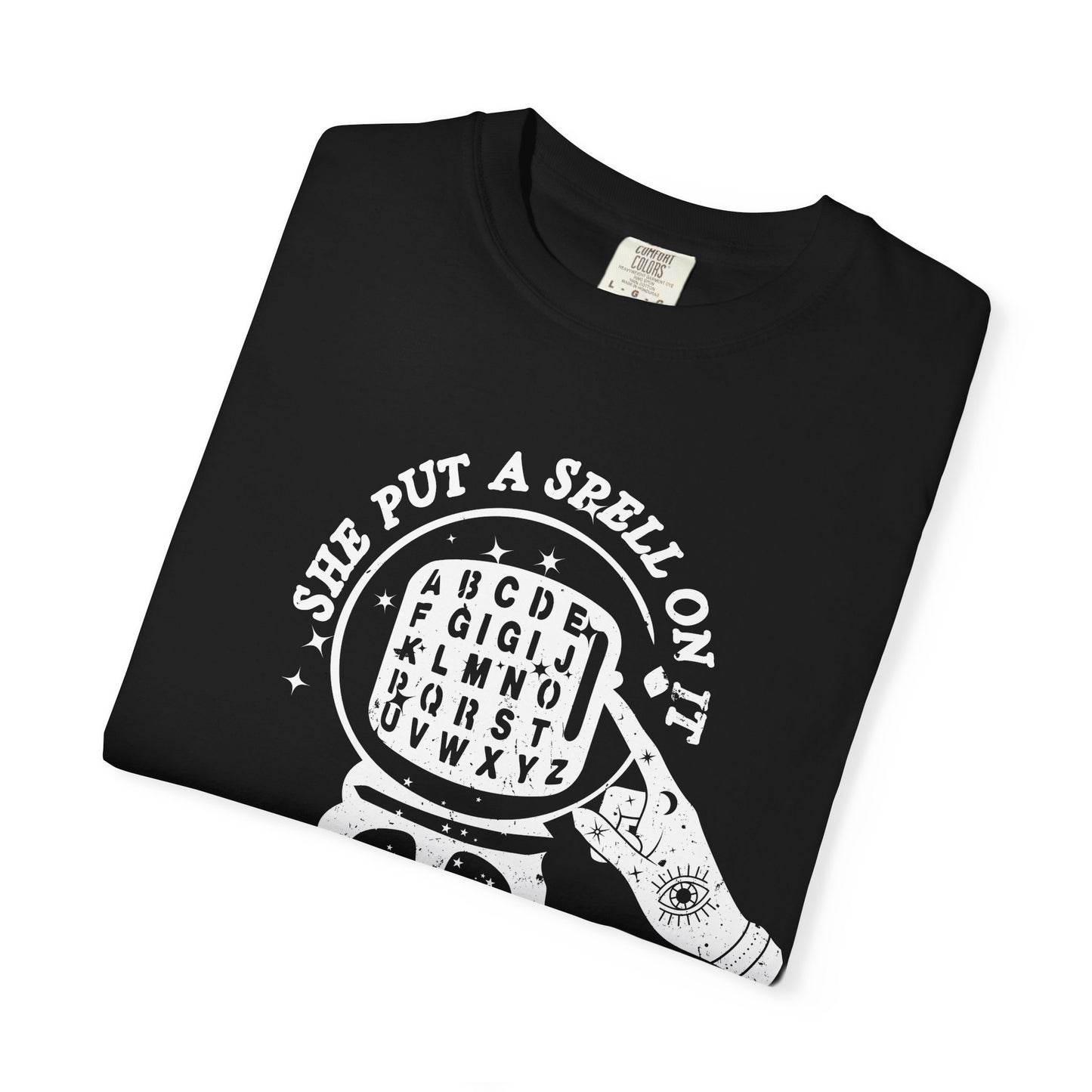 She Put a Spell on it - The Gigi Board - Adult Unisex Tee - Watch Gigi Spell Fundraiser