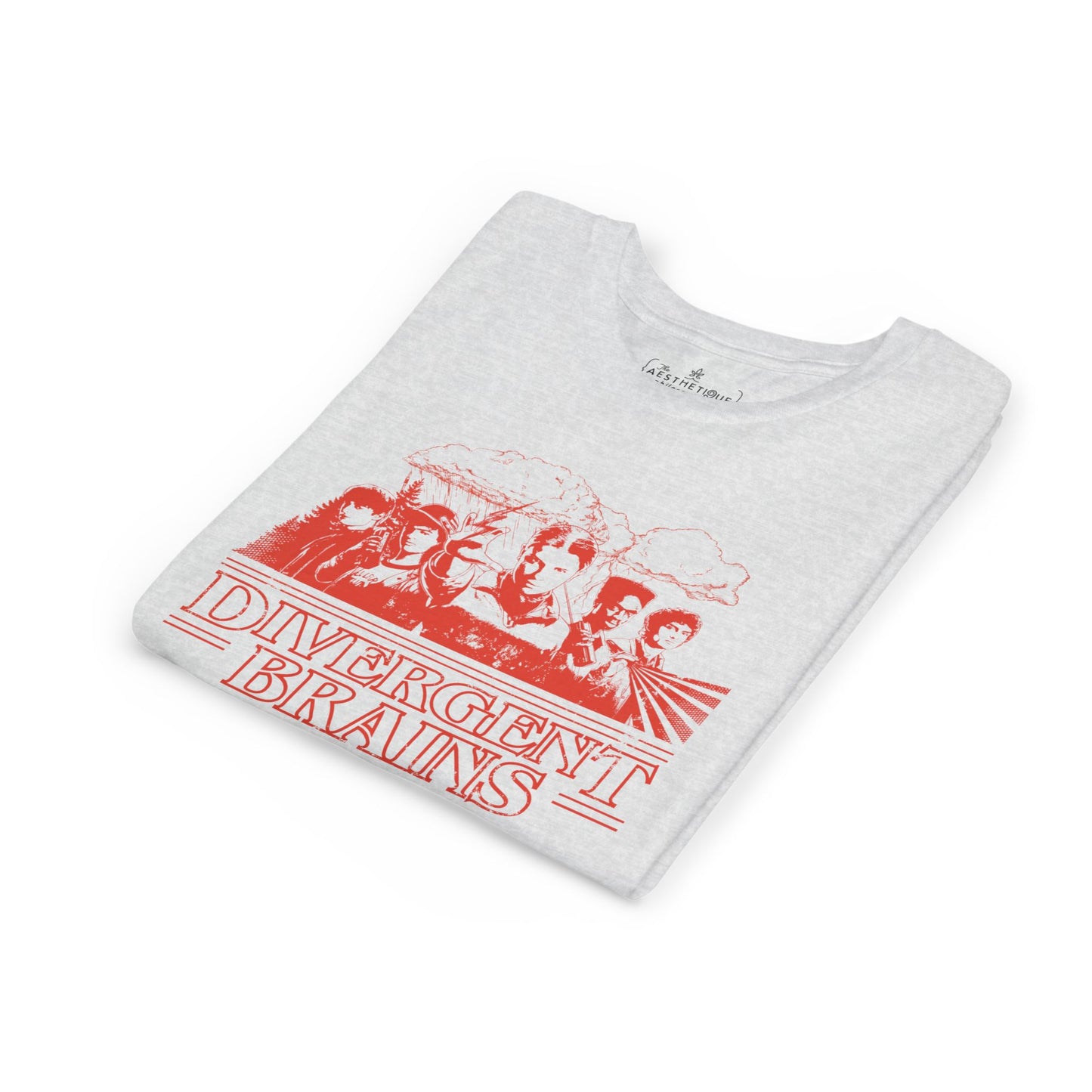 Divergent Brains Saved Hawkins - Unisex Youth Jersey Tee