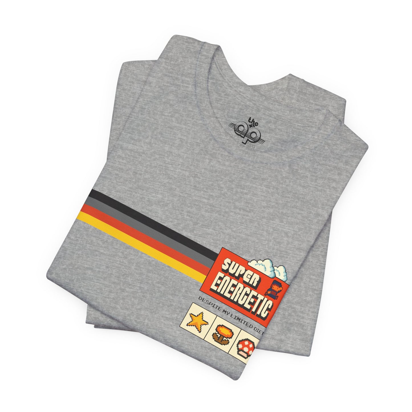 Super Energetic Despite My Limited Diet - Adult Unisex Jersey Short Sleeve Tee