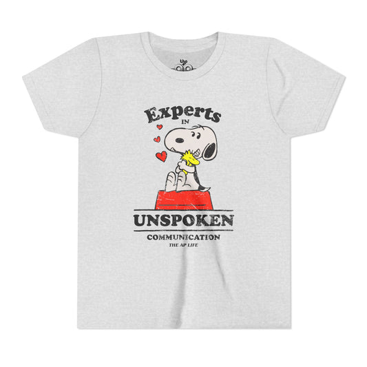 Experts in Unspoken Communication - Youth Unisex Jersey Tee