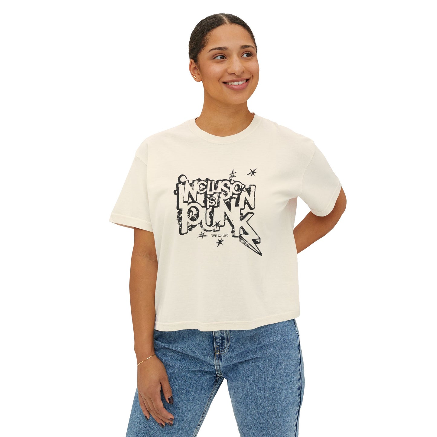 Inclusion is Punk - Women's Boxy Tee