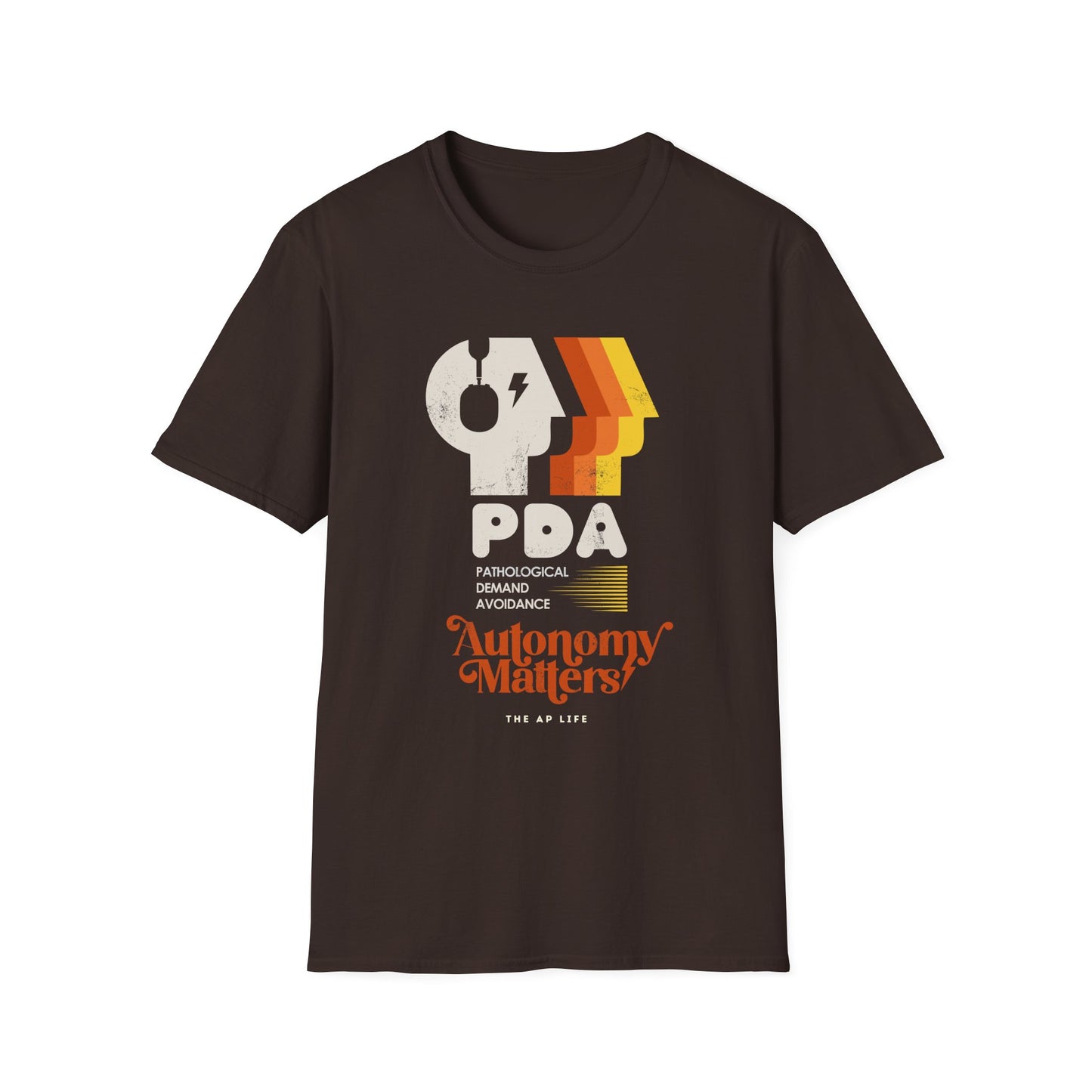 PDA - Pathological Demand Avoidance - Autonomy Matters - Unisex Softstyle T-Shirt