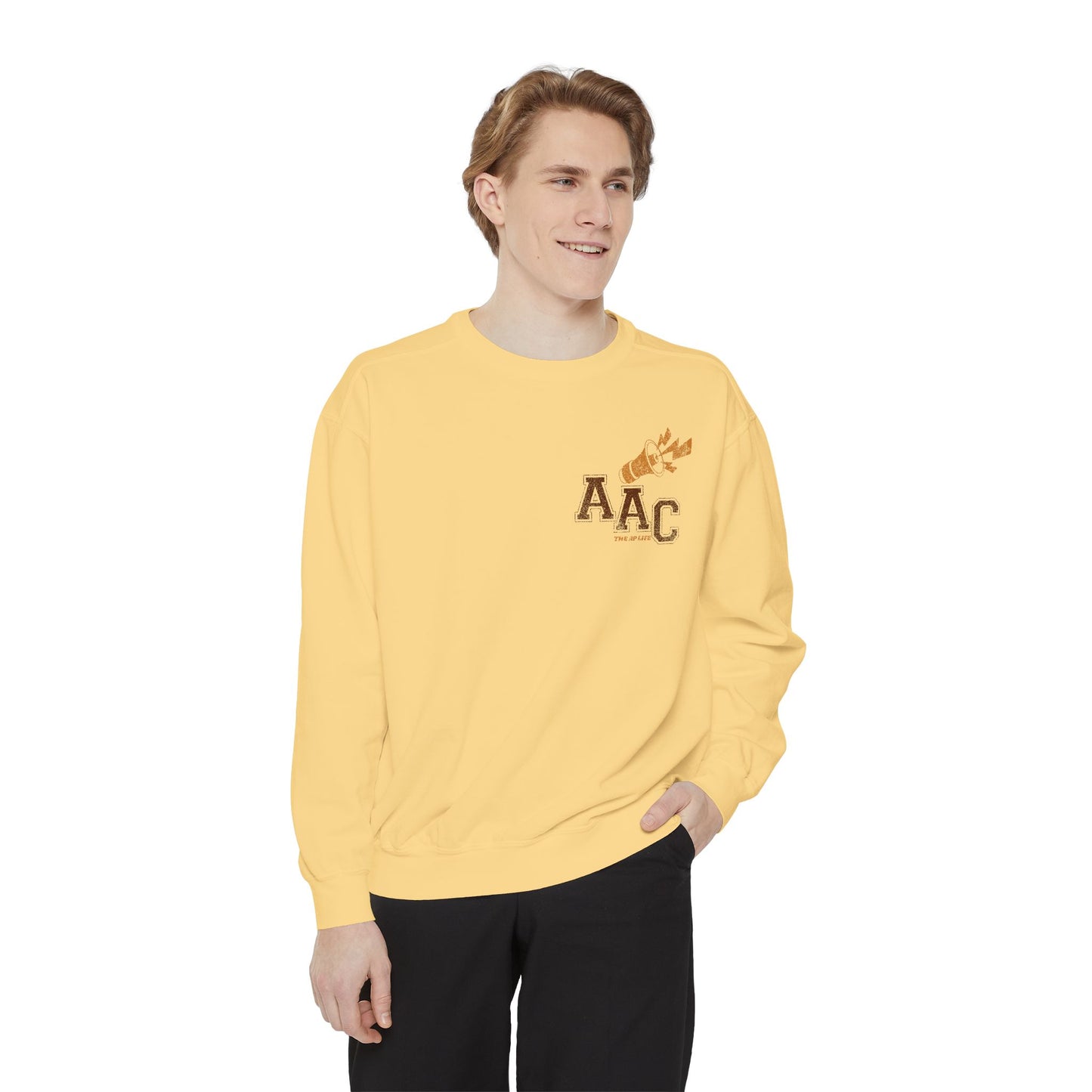 AAC Supports Team Enthusiast - Communication for the Win - Adult Unisex Sweatshirt