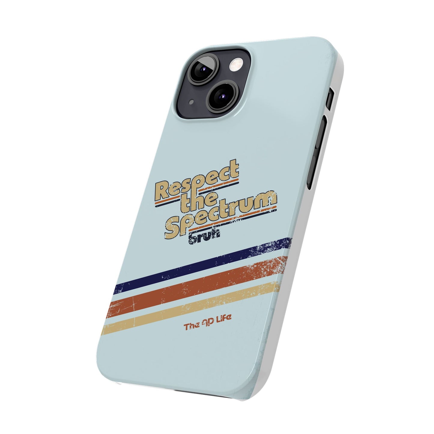 Respect The Spectrum - iPhone Case