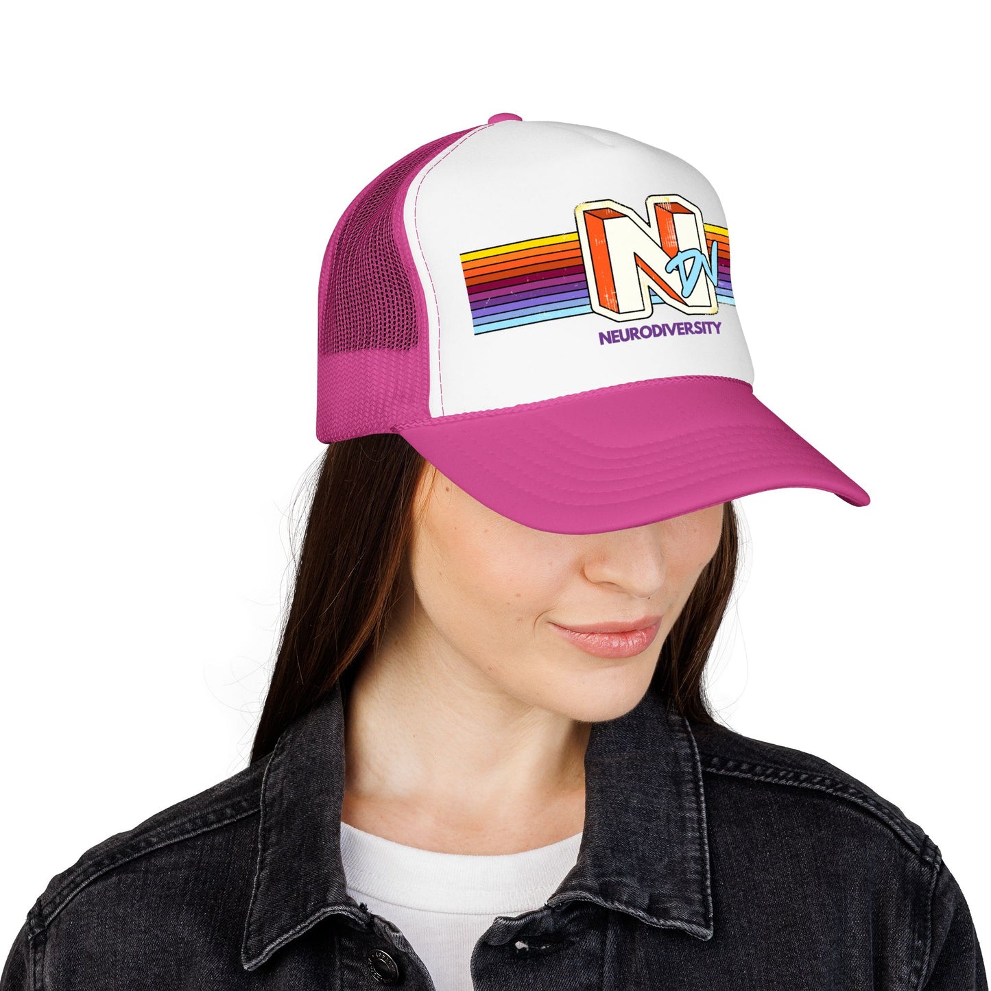 NDV - Neurodiversity - Adult Unisex Foam Trucker Hat