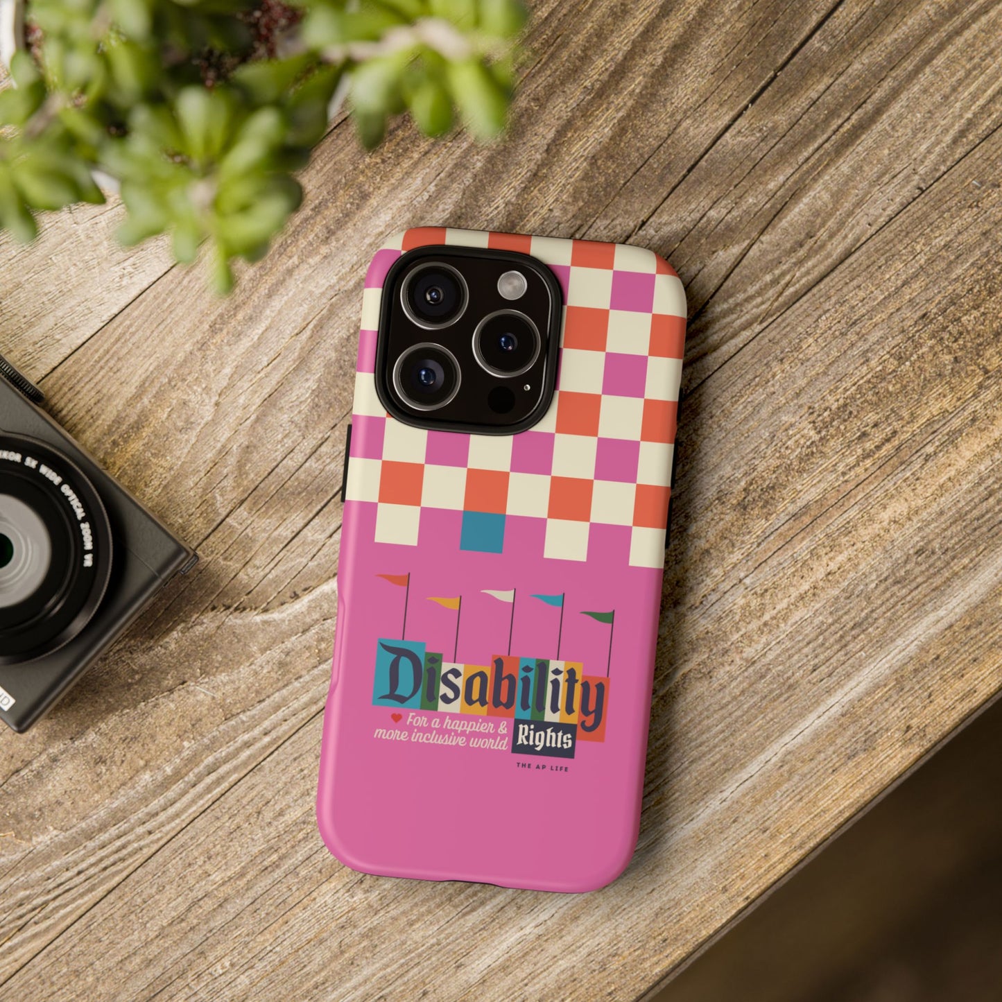 Disability Rights for a Happier & More Inclusive World - Android Phone Case for Google Pixel & Samsung Phones