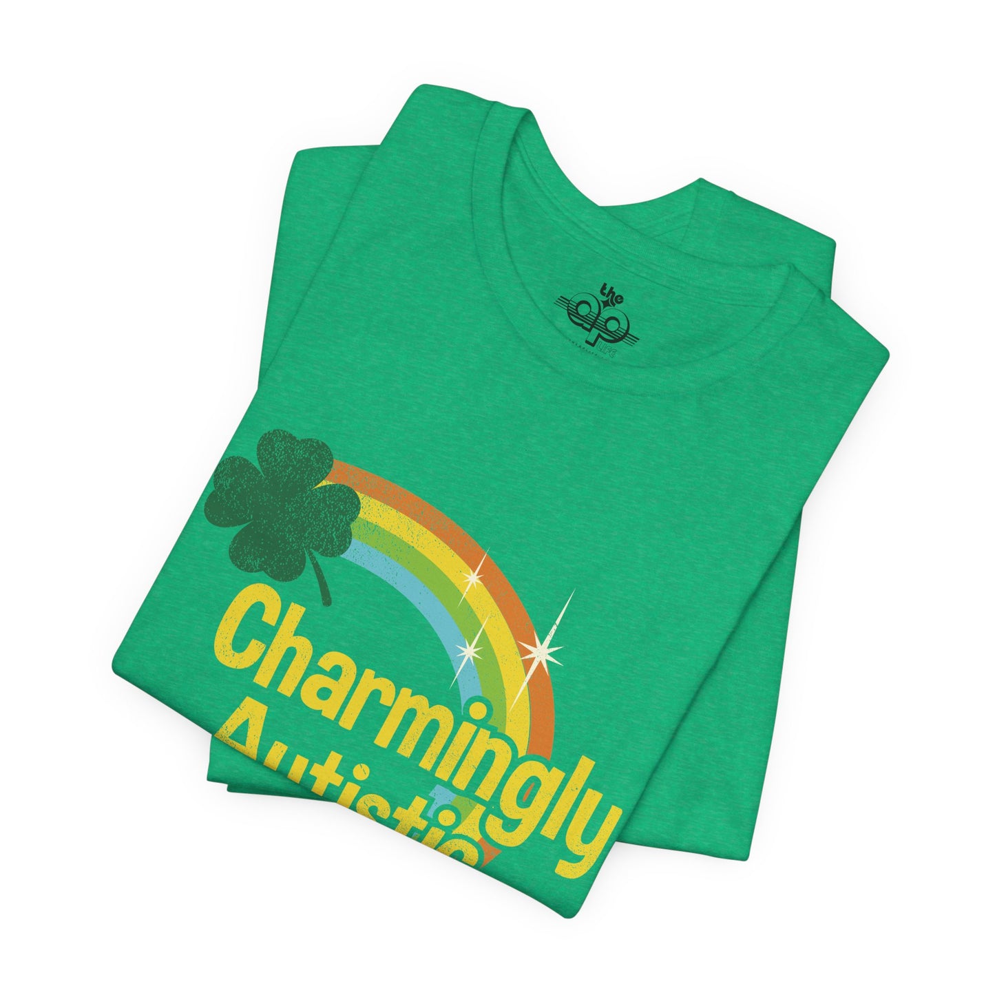 Charmingly Autistic - Adult Unisex Jersey Short Sleeve Tee