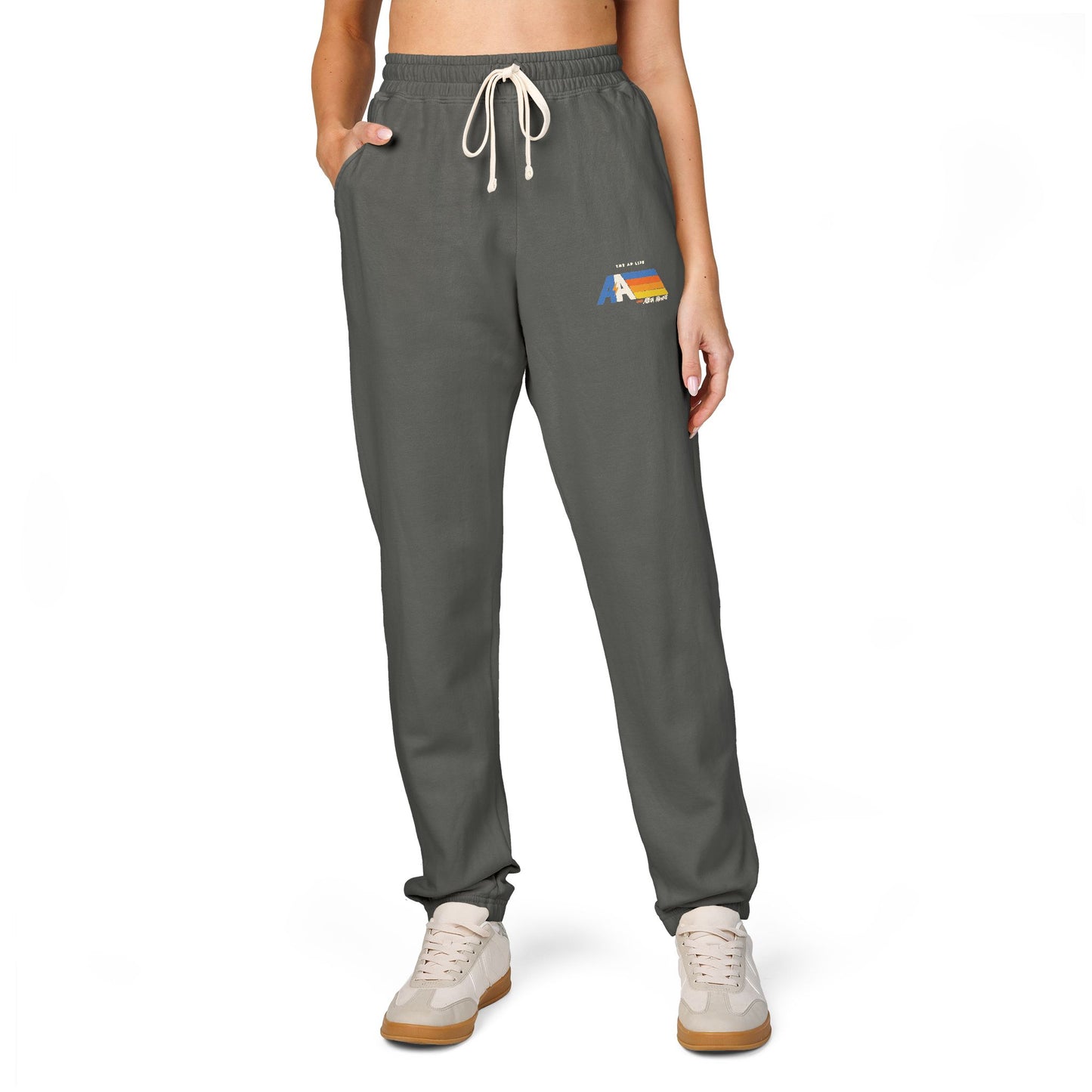 Autism Advocate - Retro Vibe - Adult Unisex Fleece Joggers