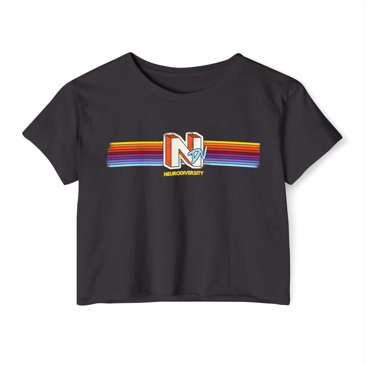 NDV - Neurodiversity - Women's Crop Top Tee