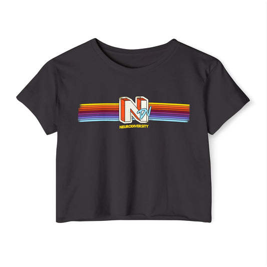 NDV - Neurodiversity - Women's Crop Top Tee