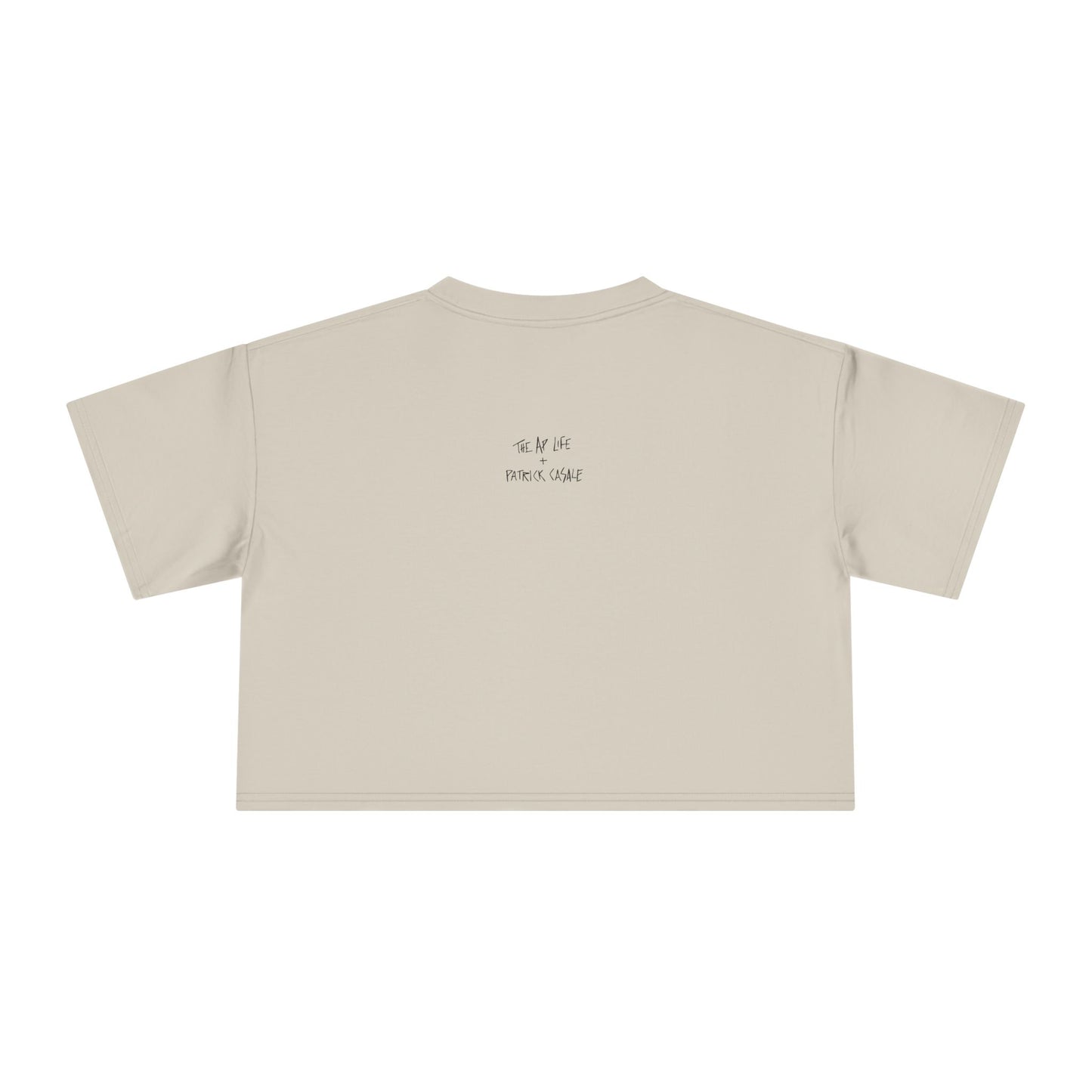 Neuro-Inferno - AuDHD Burnout Baby, Burnout - Patrick Casale Collab - Women's Crop Top Tee