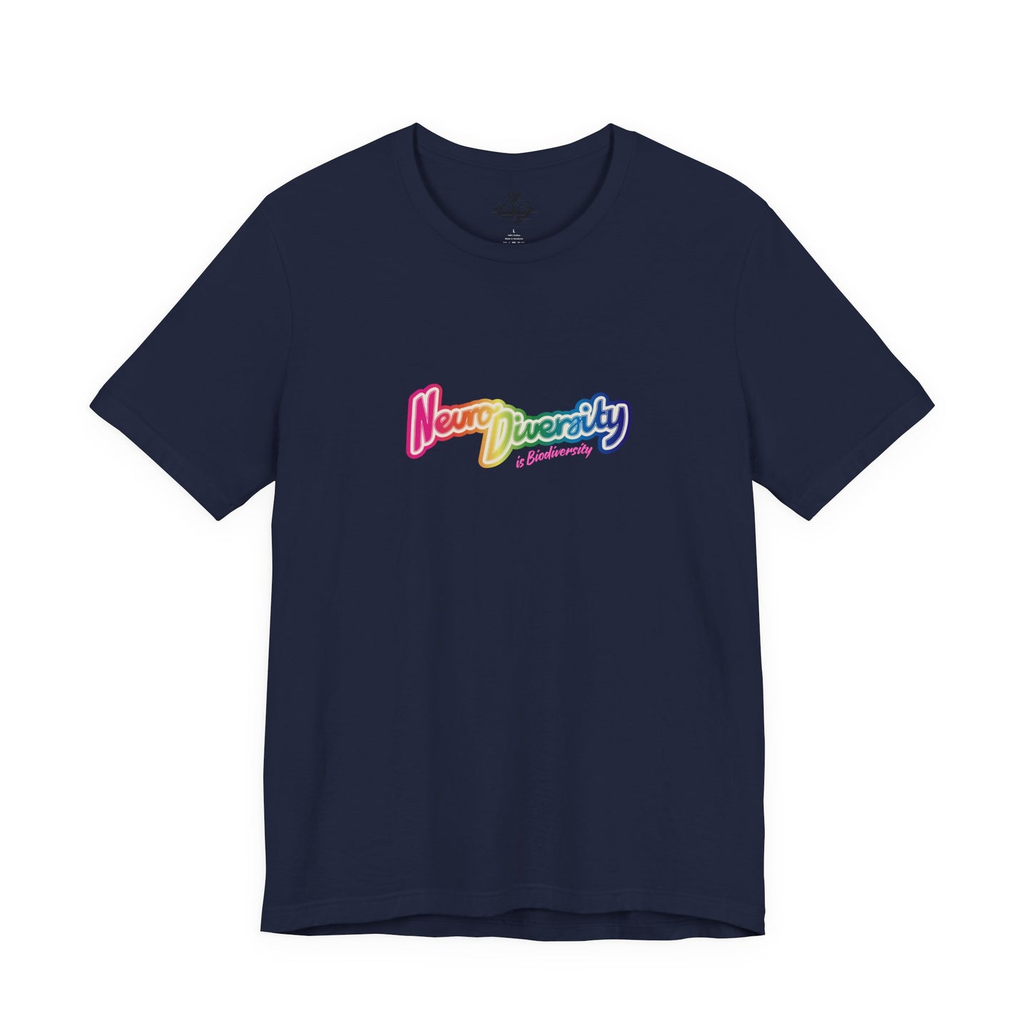 Neurodiversity is Biodiversity - Adult Unisex Jersey Short Sleeve Tee