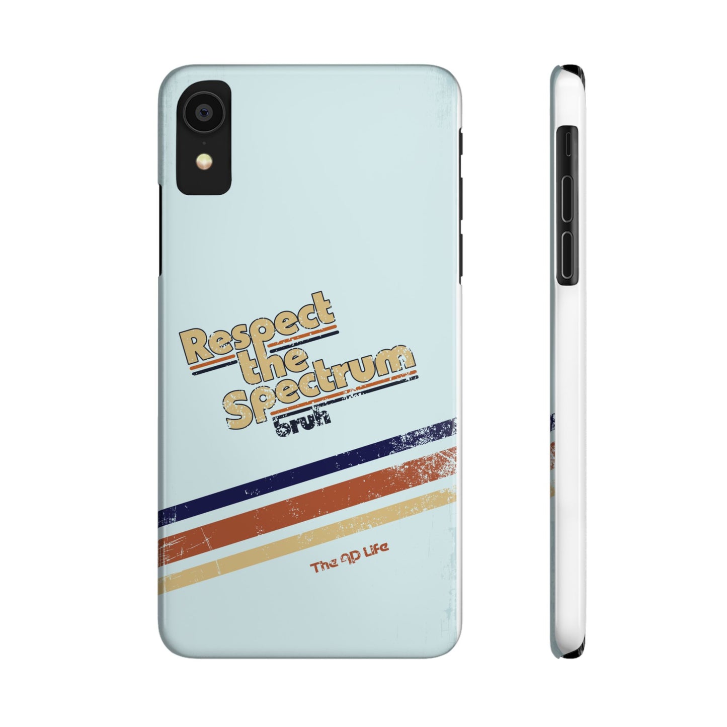 Respect The Spectrum - iPhone Case