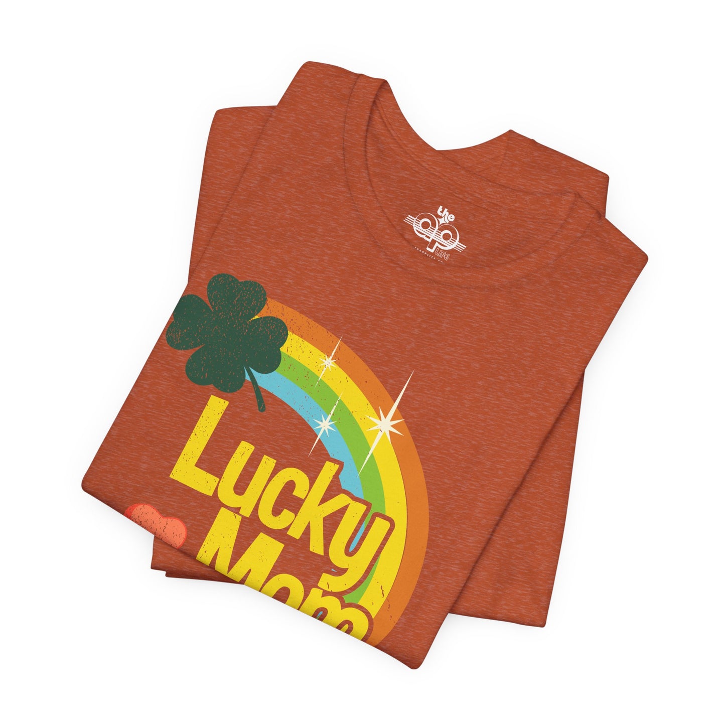 Lucky Mom to Autistic Kids - Adult Unisex Jersey Short Sleeve Tee