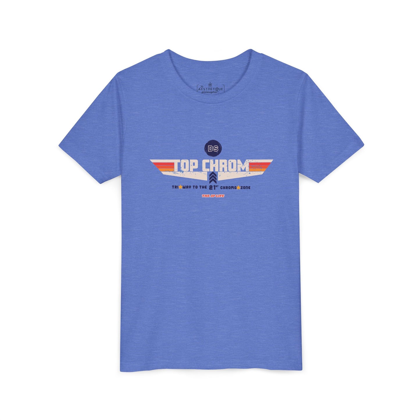 Top Chrom Highway to the Chromo-Zone DS Awareness - Youth Unisex Jersey Tee