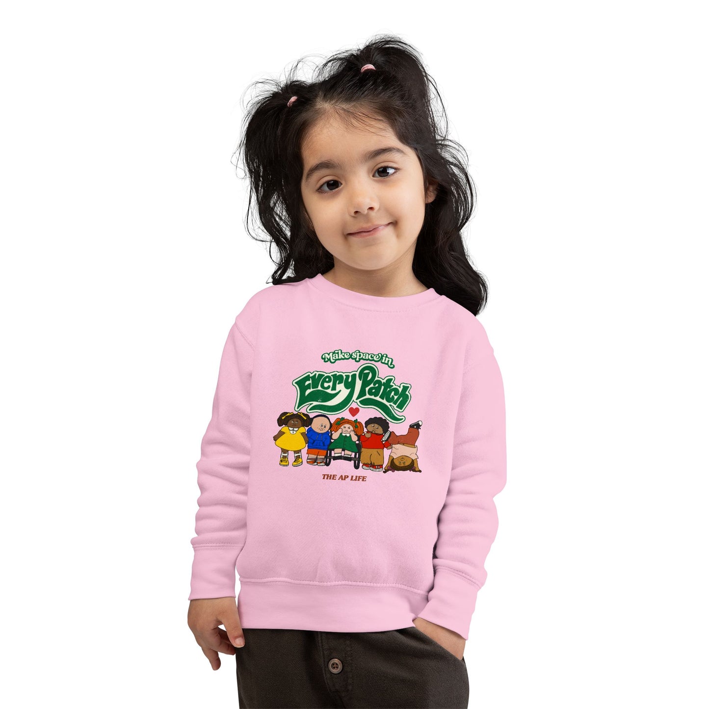 Make Space in Every Patch - Inclusion Matters - Toddler Sweatshirt