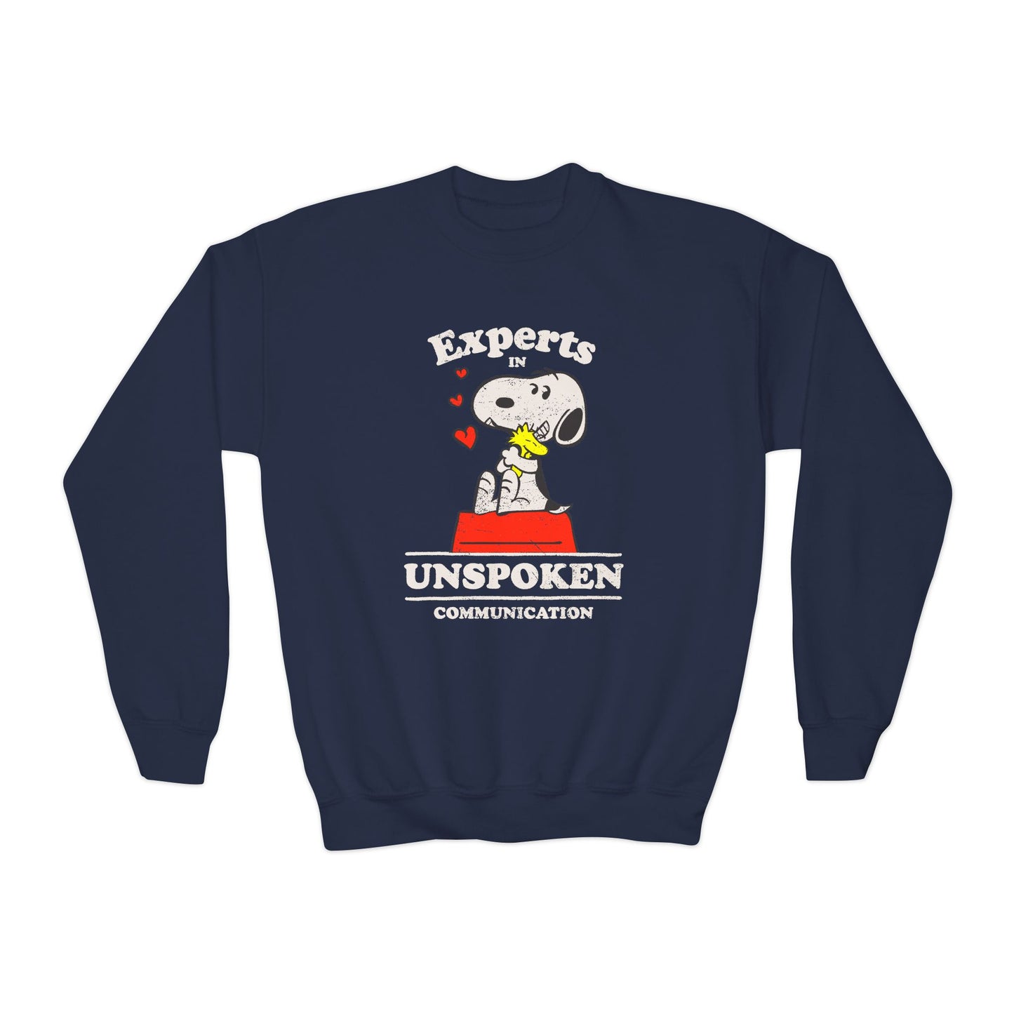 Experts in Unspoken Communication - Youth Crewneck Sweatshirt