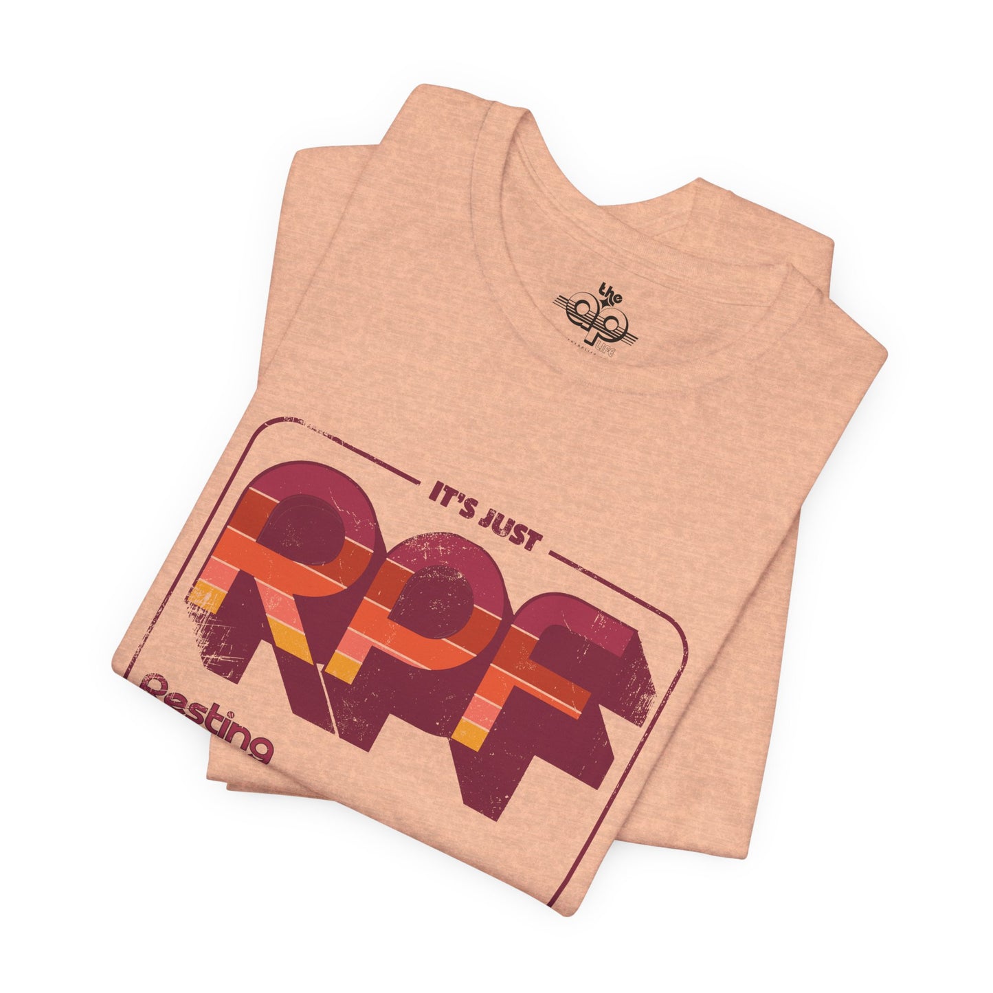 It's Just RPF - Resting Processing Face - Adult Unisex Jersey Short Sleeve Tee