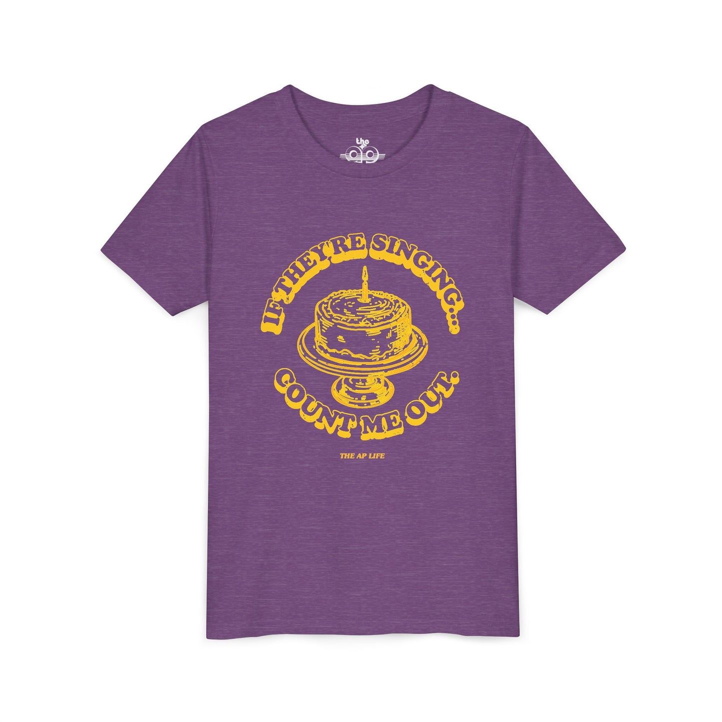 If They're Singing... Count Me Out - Unisex Youth Short Sleeve Tee