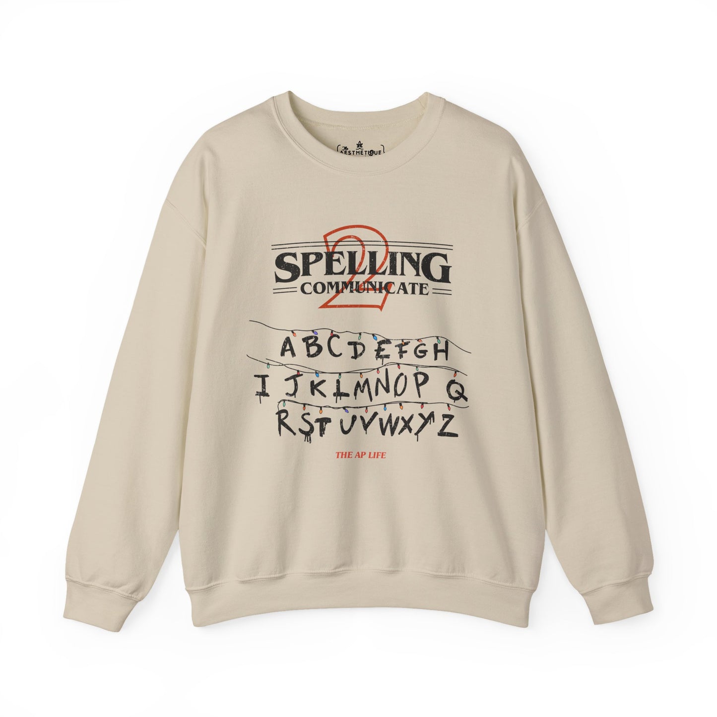 Spelling to Communicate - S2C - Adult Unisex Heavy Blend™ Crewneck Sweatshirt