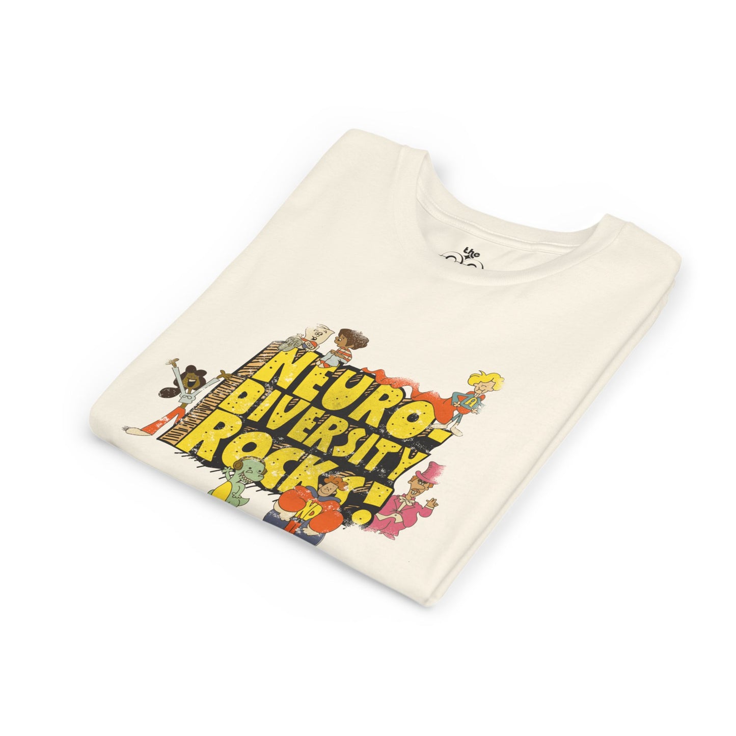 Neurodiversity Rocks - School House - Youth Unisex Jersey Tee