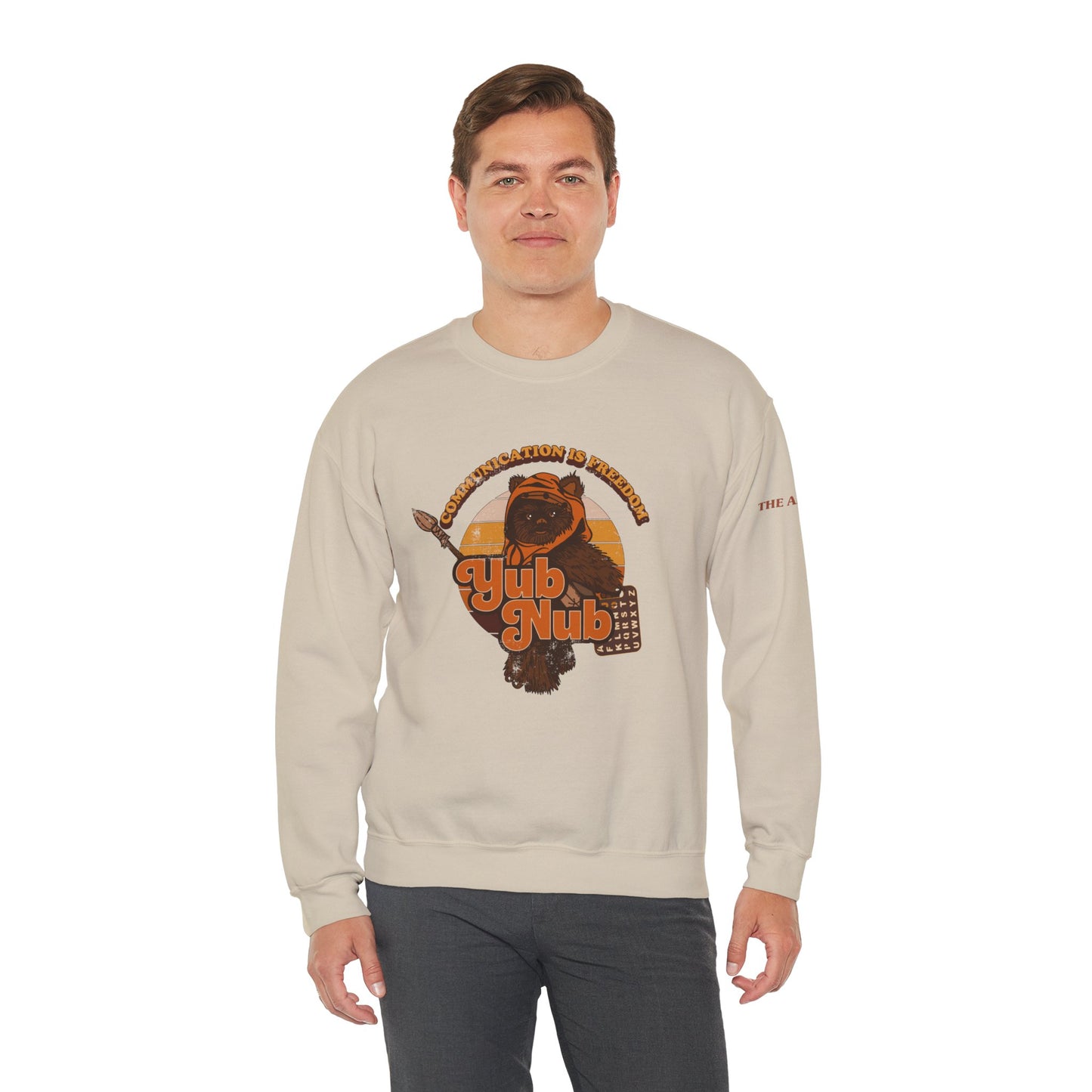 Communication is Freedom - Yub Nub - S2C - Unisex Heavy Blend™ Crewneck Sweatshirt (Ships Internationally)
